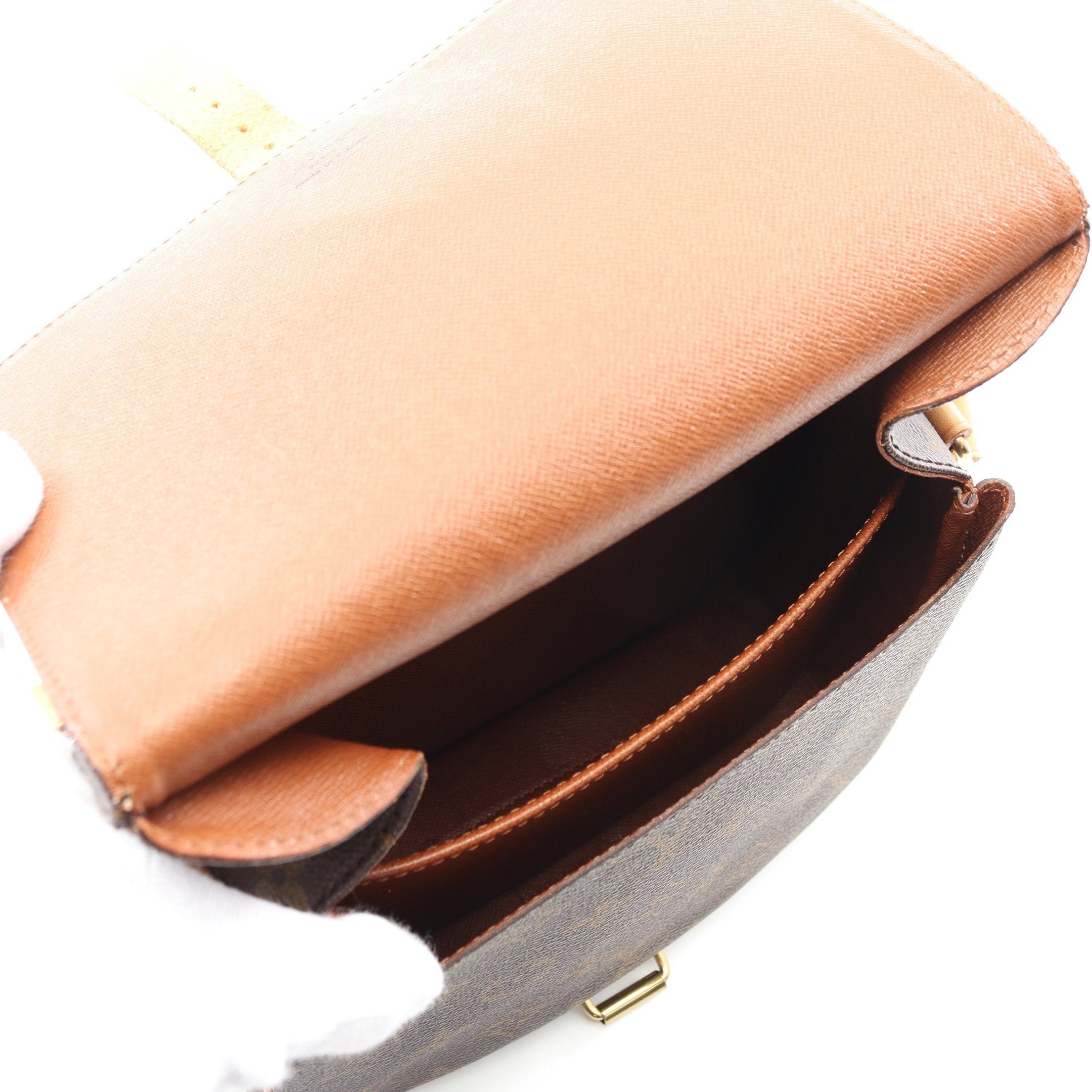Louis Vuitton Louis Vuitton Cartesier Mm Monogram Shoulder Bag Leather Brown Size ONE SIZE - 3 Thumbnail
