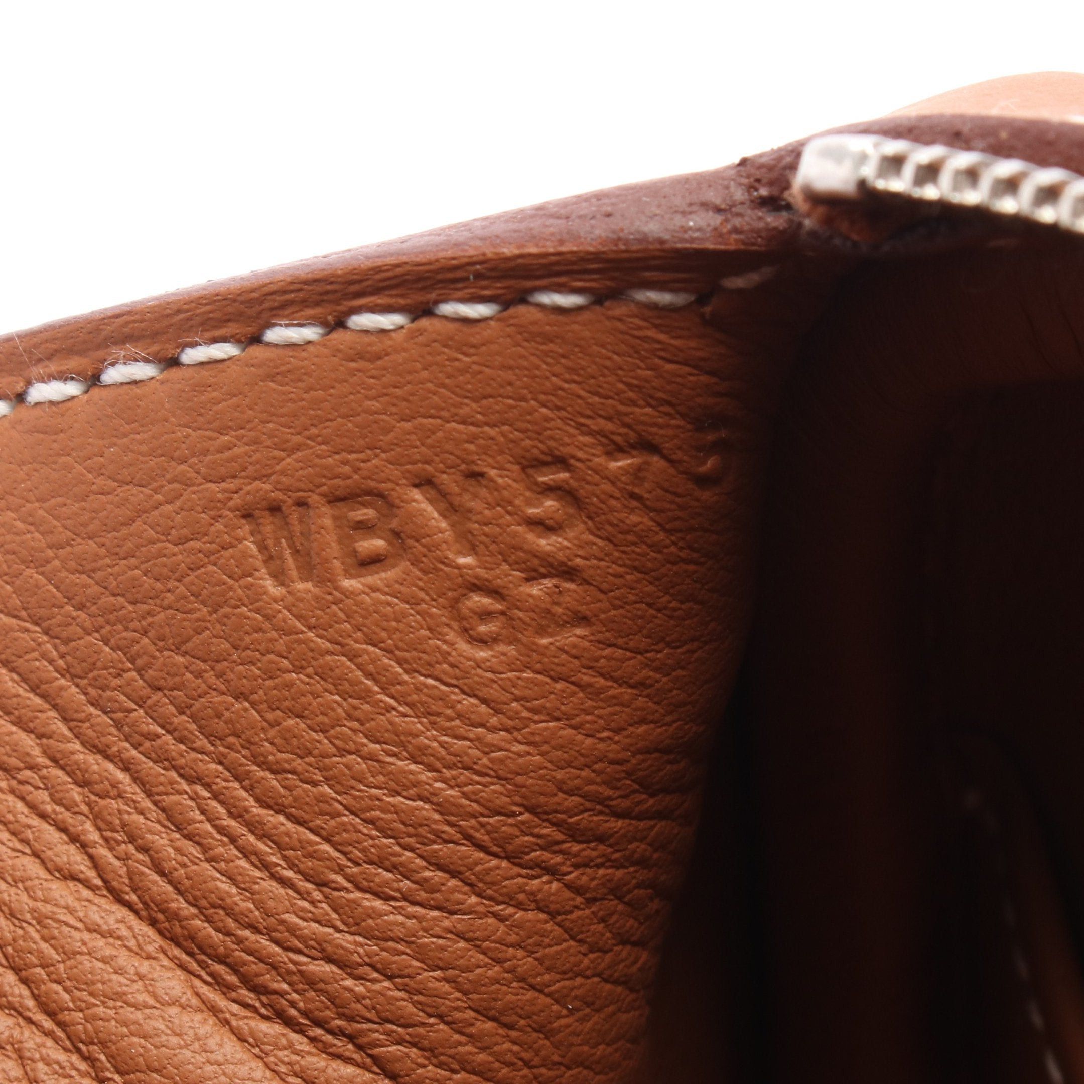 Hermes Hermes Lindy Mini Gold Shoulder Bag Clemence Leather Brown Silver Hardware Double Engraved Size ONE SIZE - 5 Thumbnail