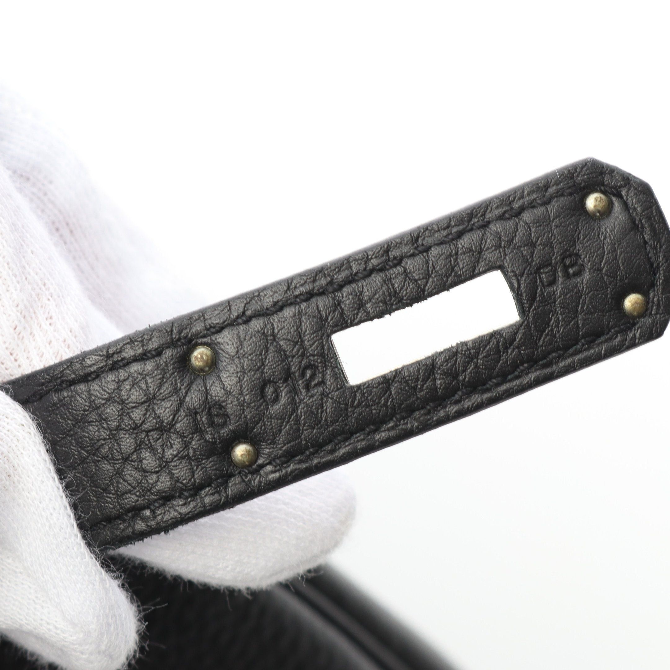 Hermes Hermes Birkin 35 Handbag Togo Black Silver Hardware □ R Stamp Size ONE SIZE - 4 Thumbnail