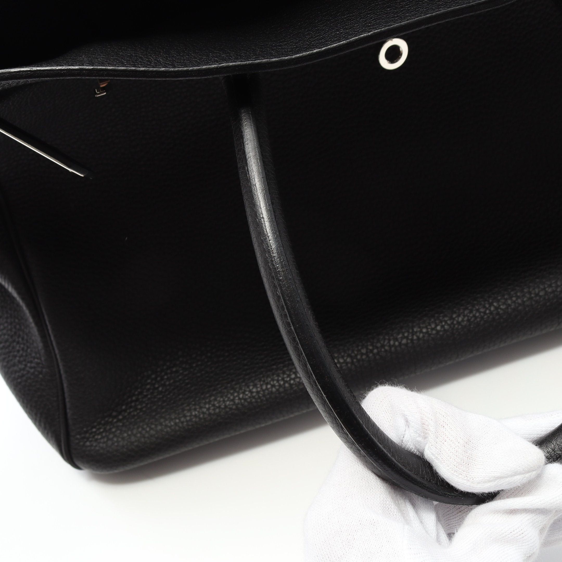 Hermes Hermes Birkin 35 Handbag Togo Black Silver Hardware □ R Stamp Size ONE SIZE - 9 Thumbnail