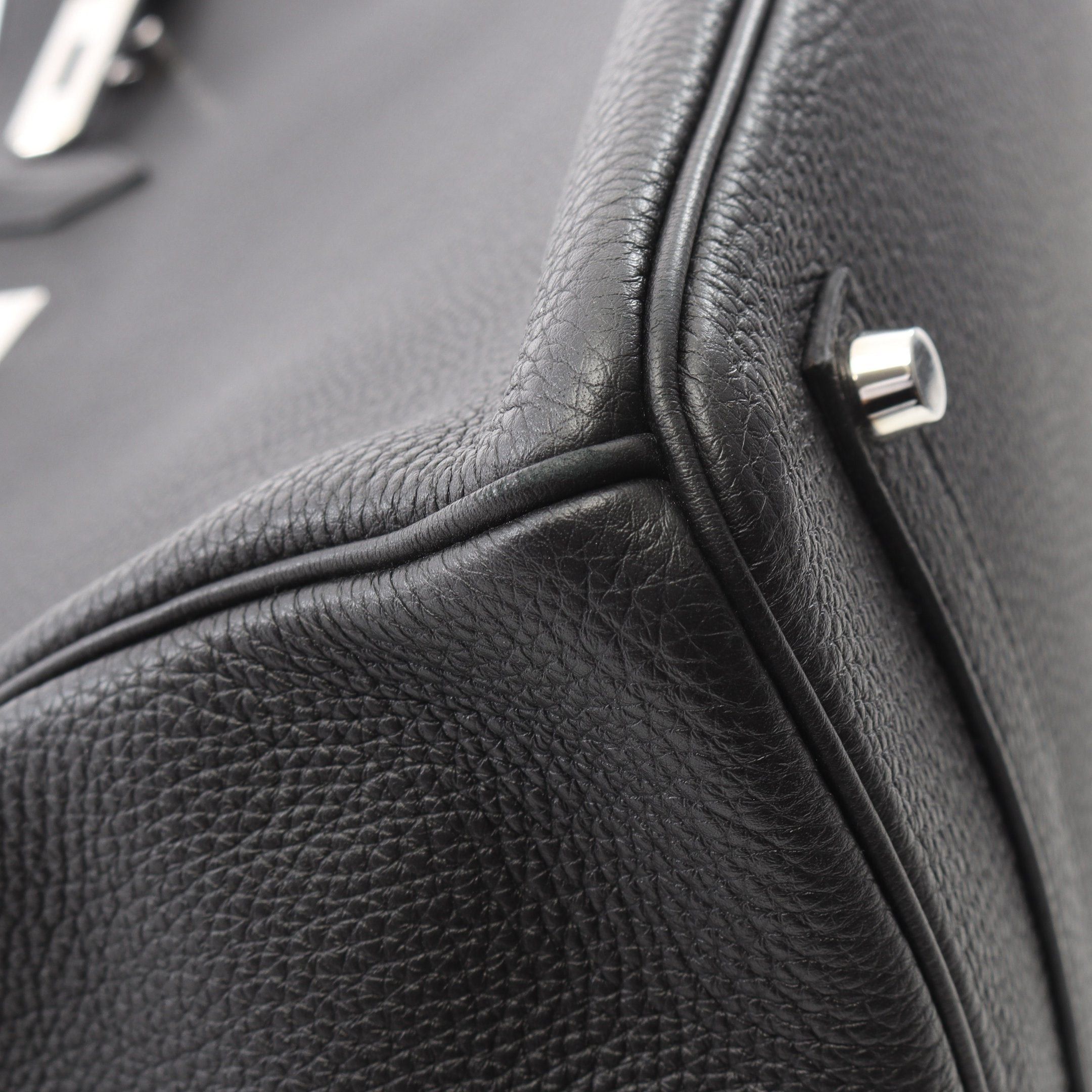 Hermes Hermes Birkin 35 Handbag Togo Black Silver Hardware □ R Stamp Size ONE SIZE - 7 Thumbnail