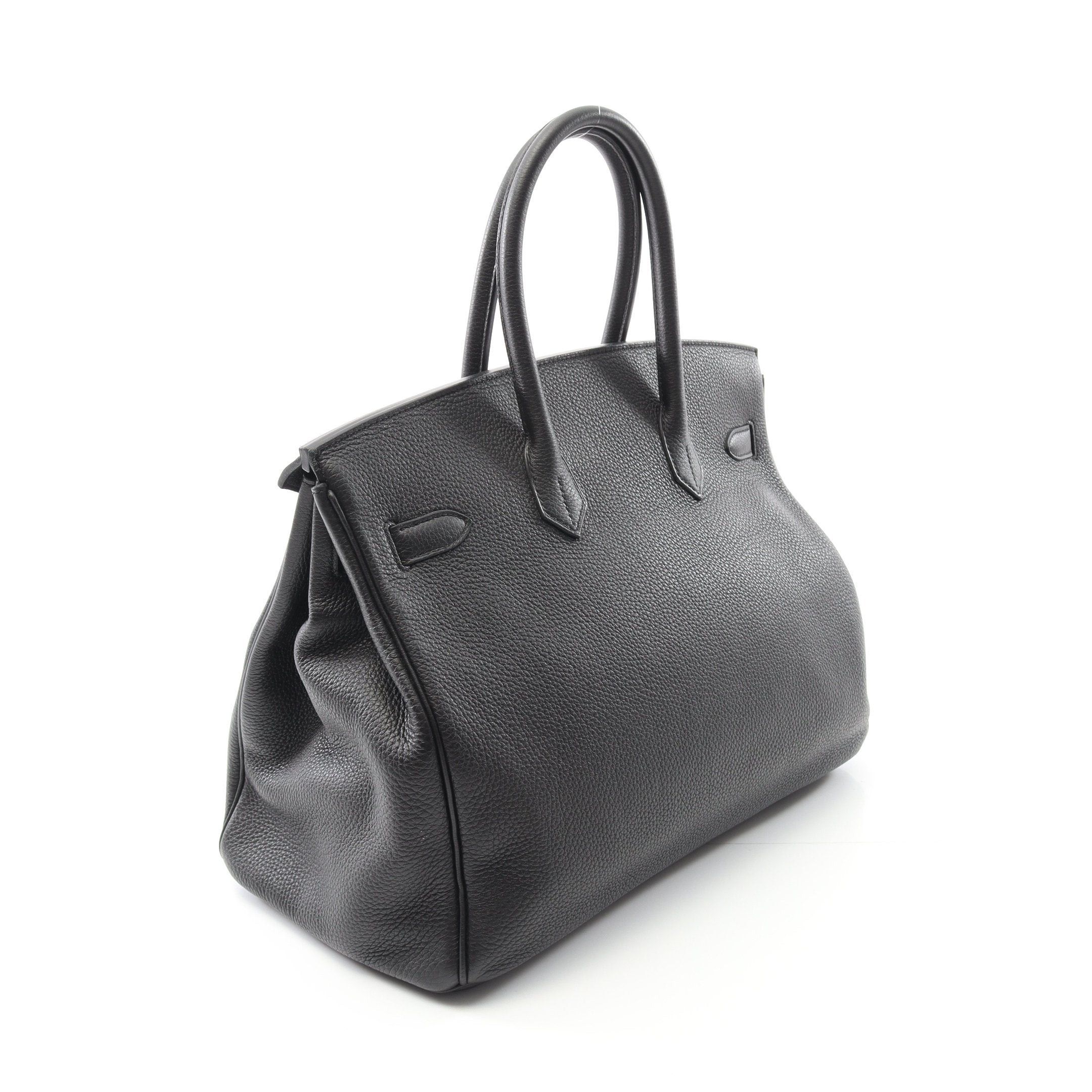 Hermes Hermes Birkin 35 Handbag Togo Black Silver Hardware □ R Stamp Size ONE SIZE - 2 Thumbnail
