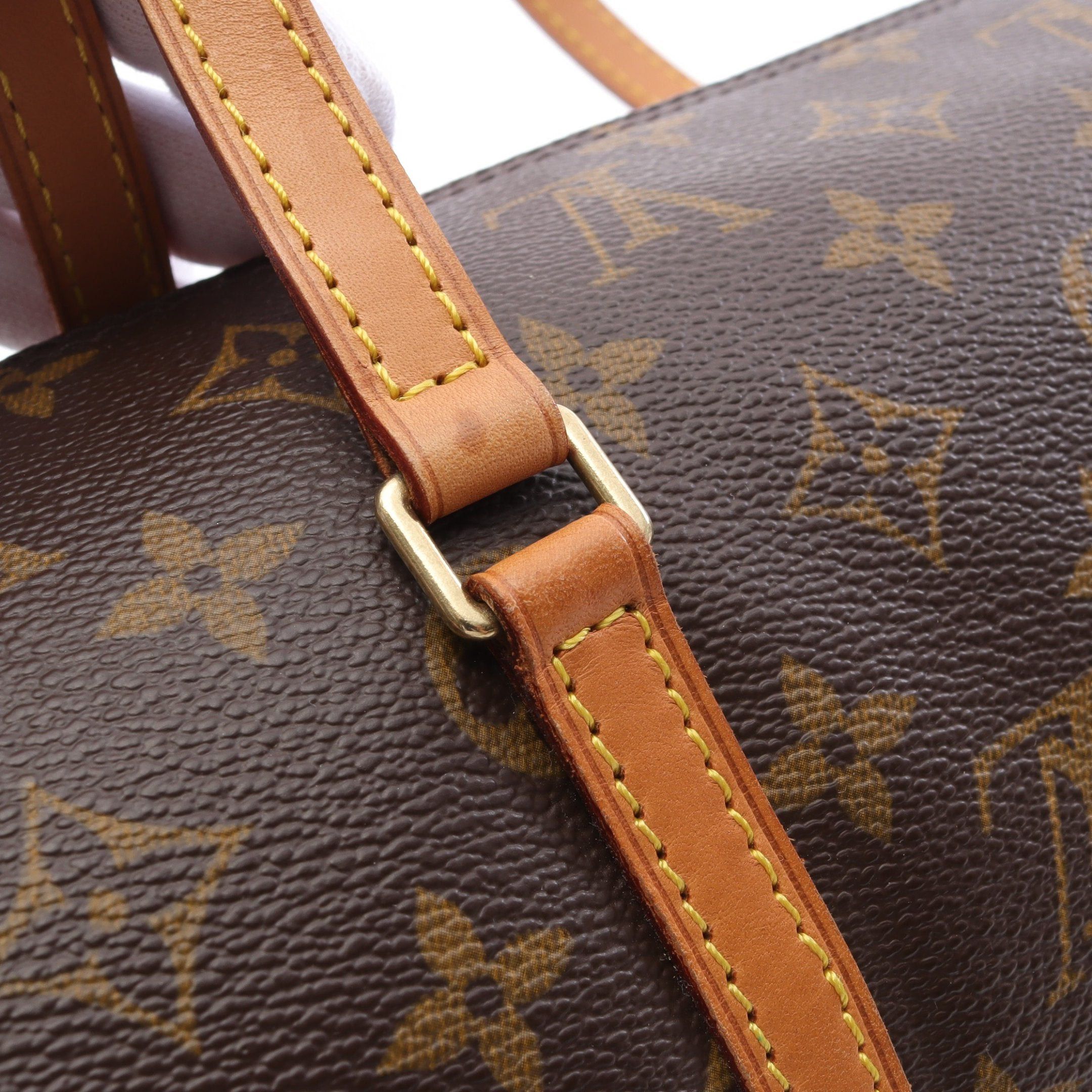Louis Vuitton Louis Vuitton Papillon 30 Monogram Handbag Leather Brown Size ONE SIZE - 6 Thumbnail