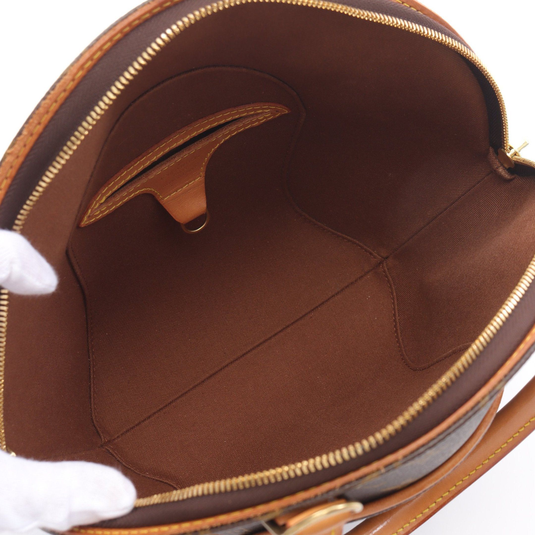 Louis Vuitton Louis Vuitton Ellipse Pm Monogram Handbag Leather Brown Size ONE SIZE - 3 Thumbnail
