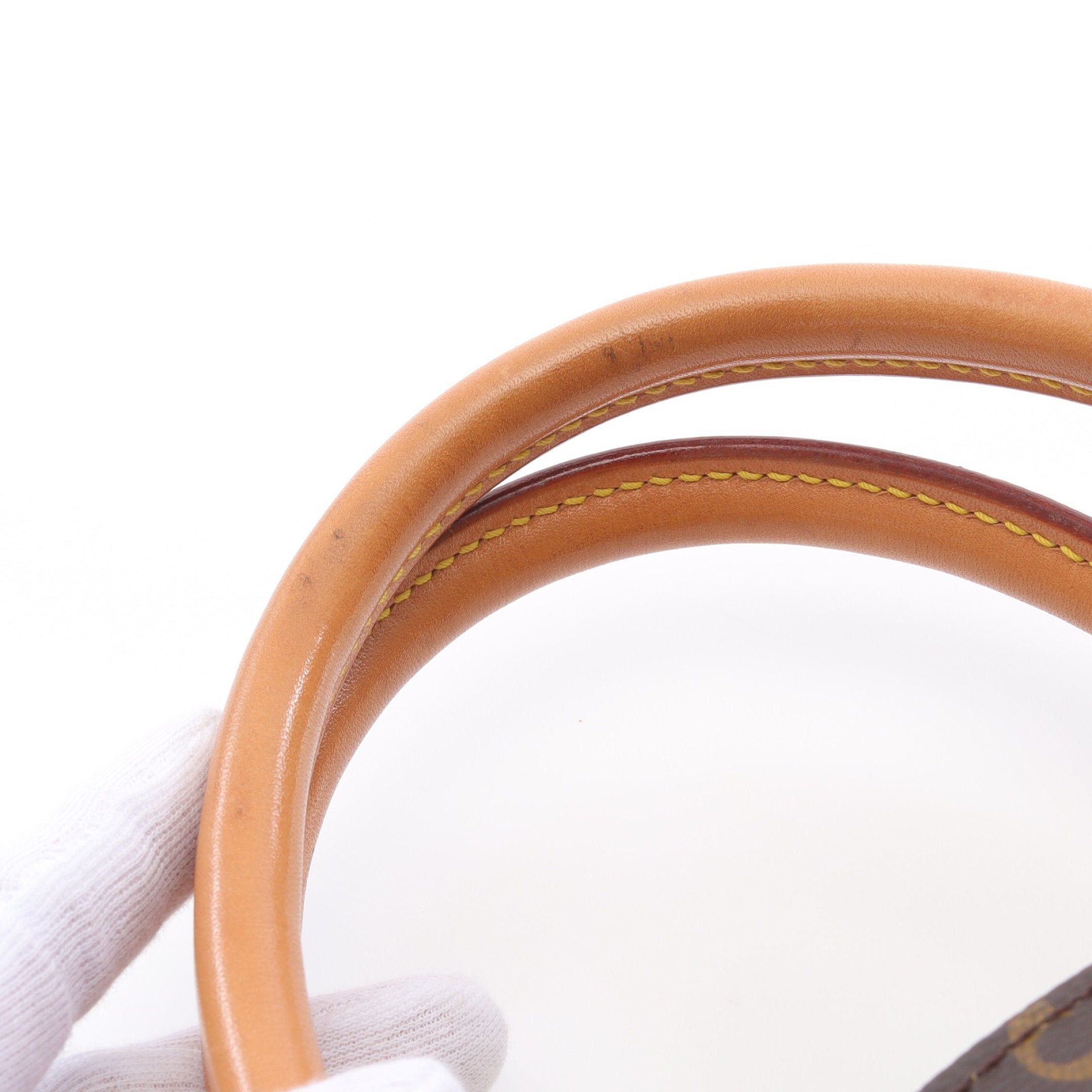 Louis Vuitton Louis Vuitton Ellipse Pm Monogram Handbag Leather Brown Size ONE SIZE - 6 Thumbnail