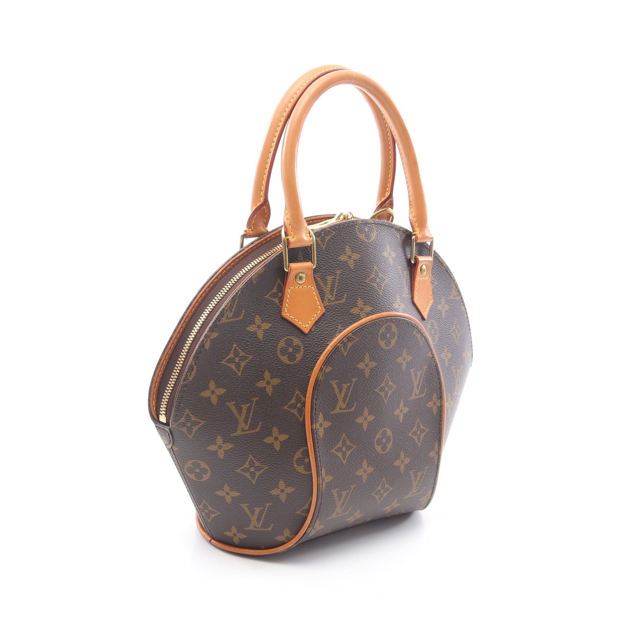 Louis Vuitton Louis Vuitton Ellipse Pm Monogram Handbag Leather Brown Size ONE SIZE - 2 Thumbnail