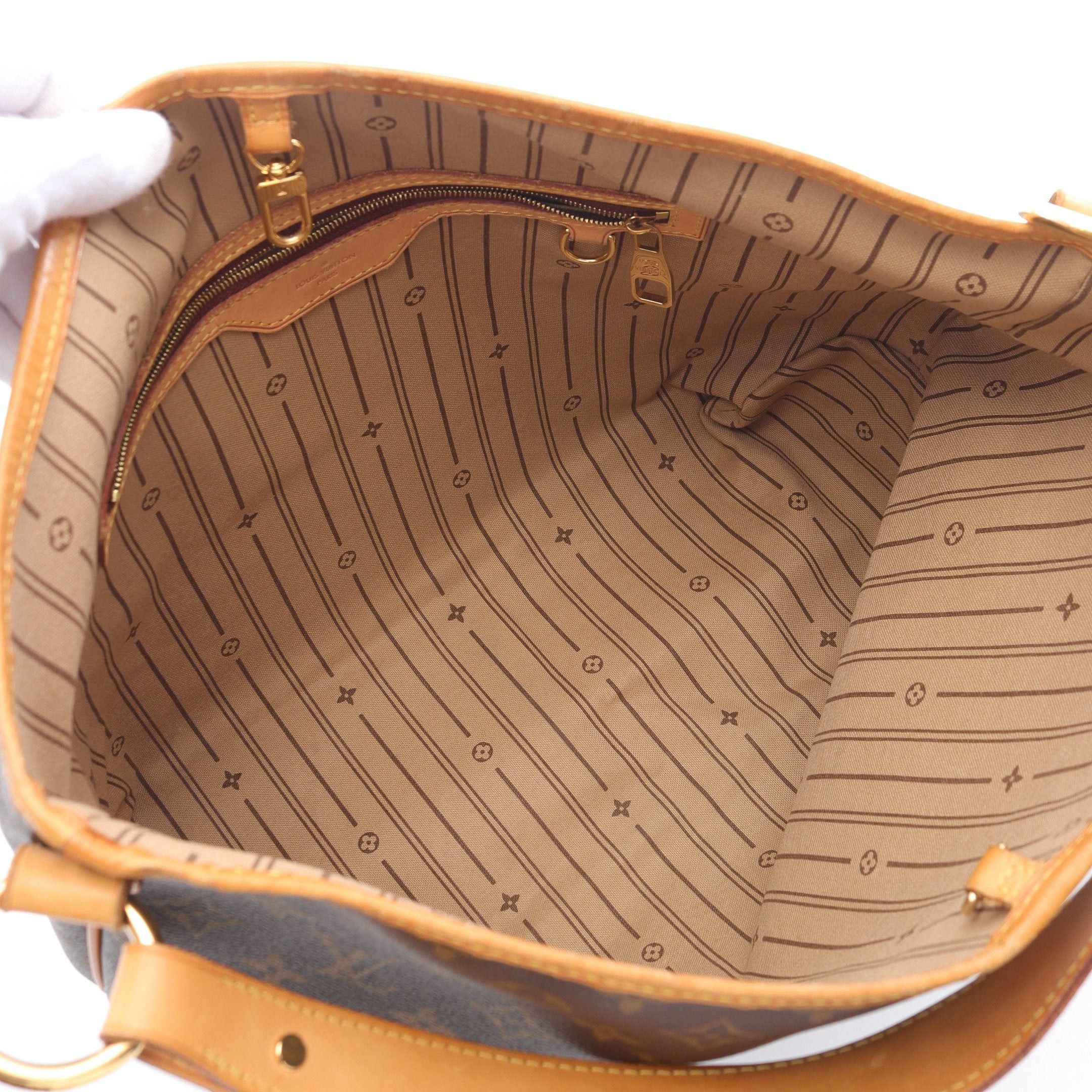 Louis Vuitton Louis Vuitton Delightful Pm Monogram One Shoulder Bag Leather Brown Size ONE SIZE - 3 Thumbnail