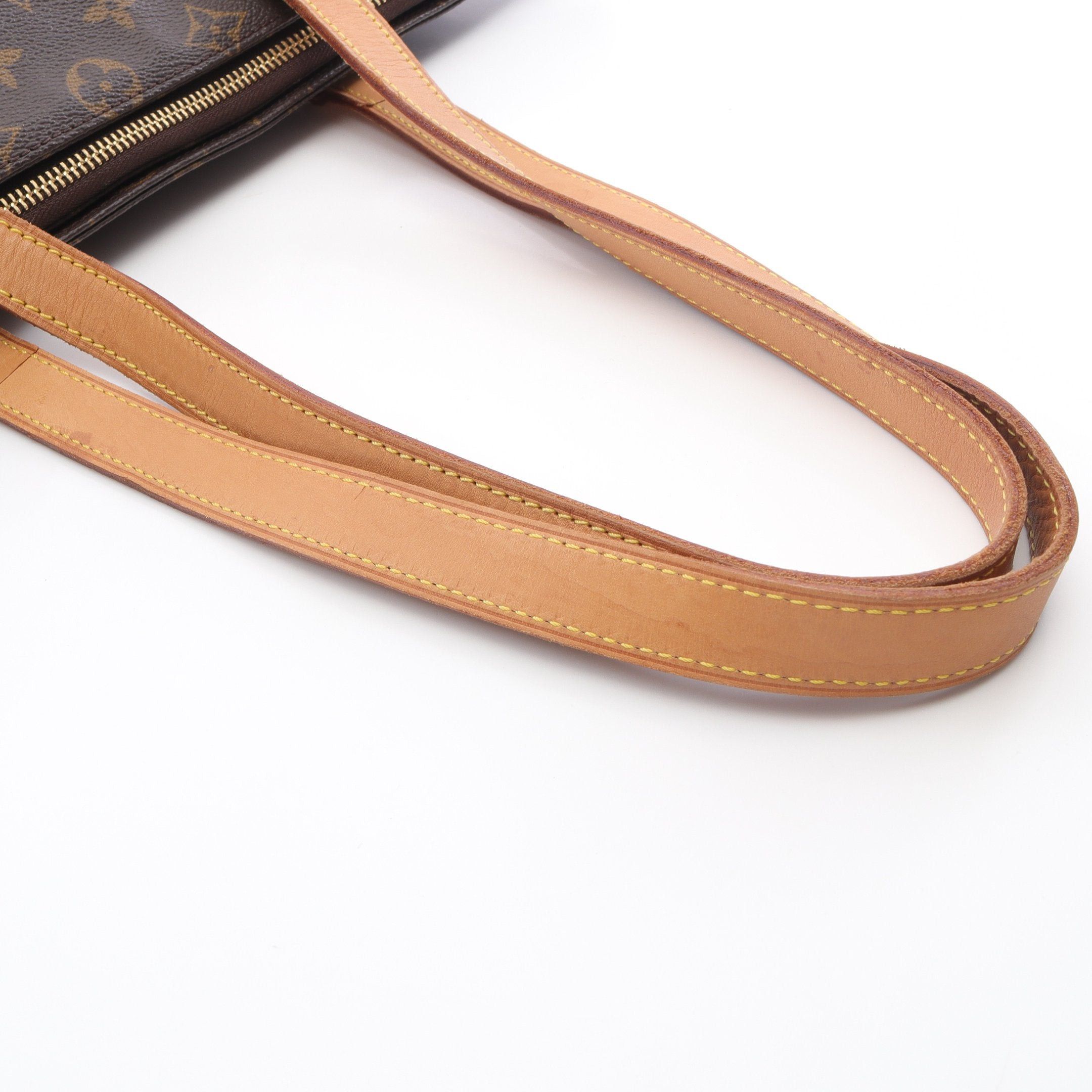 Louis Vuitton Louis Vuitton Kabamezo Monogram Shoulder Bag Tote Leather Brown Size ONE SIZE - 7 Thumbnail