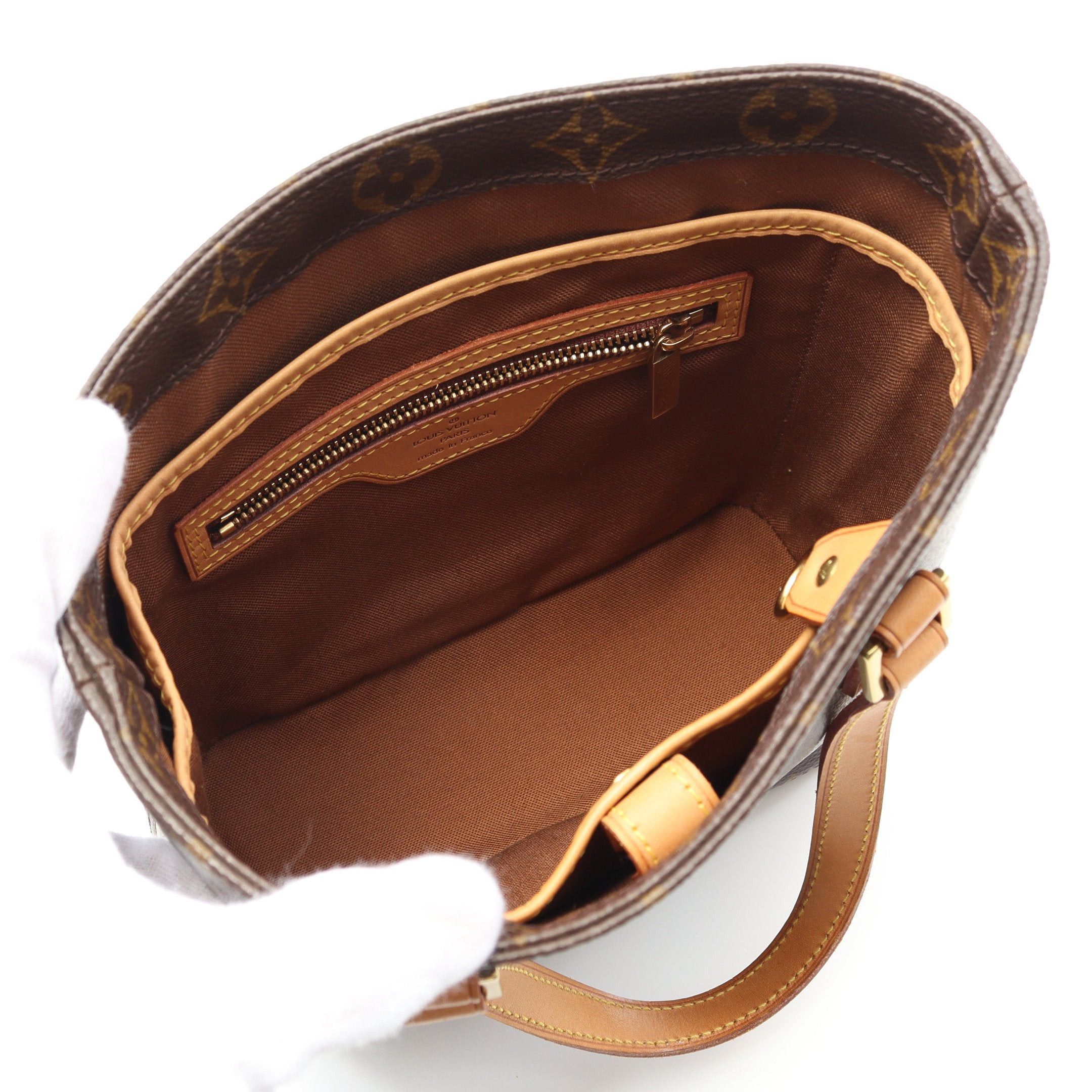 Louis Vuitton Louis Vuitton Vavin Pm Monogram Handbag Leather Brown Size ONE SIZE - 3 Thumbnail