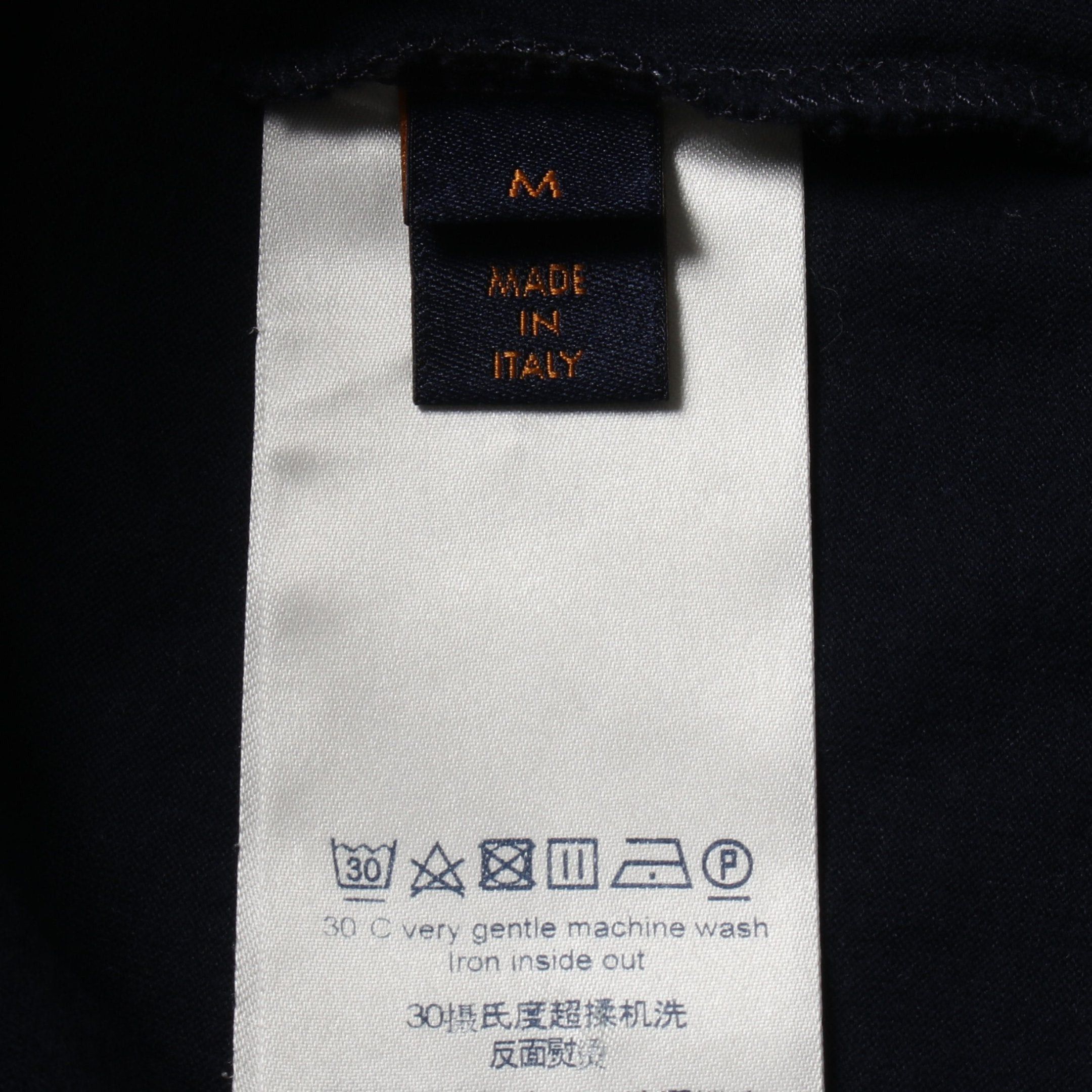 Louis Vuitton Louis Vuitton Lv Circle T-Shirt Cotton Navy Size ONE SIZE - 4 Thumbnail