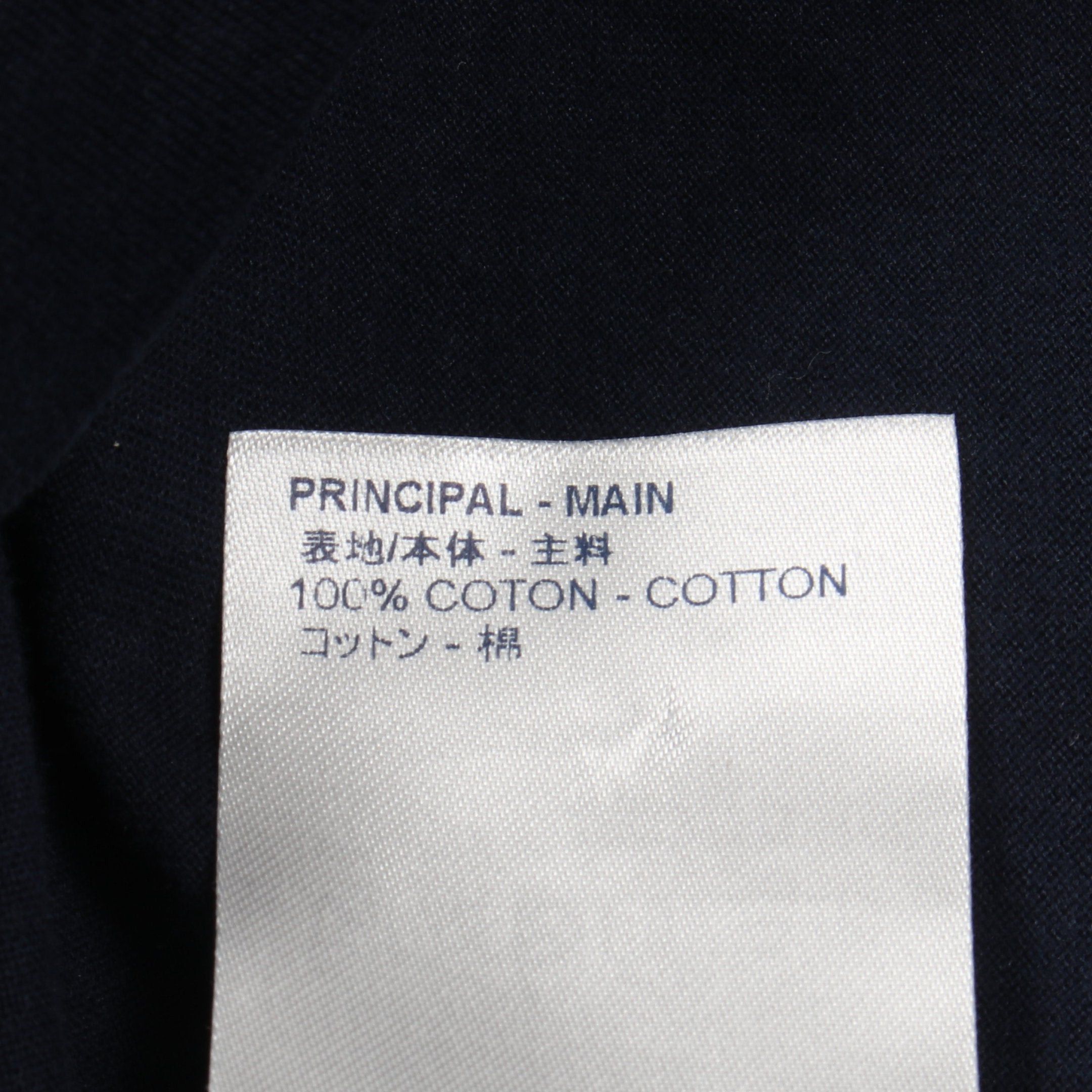 Louis Vuitton Louis Vuitton Lv Circle T-Shirt Cotton Navy Size ONE SIZE - 5 Thumbnail