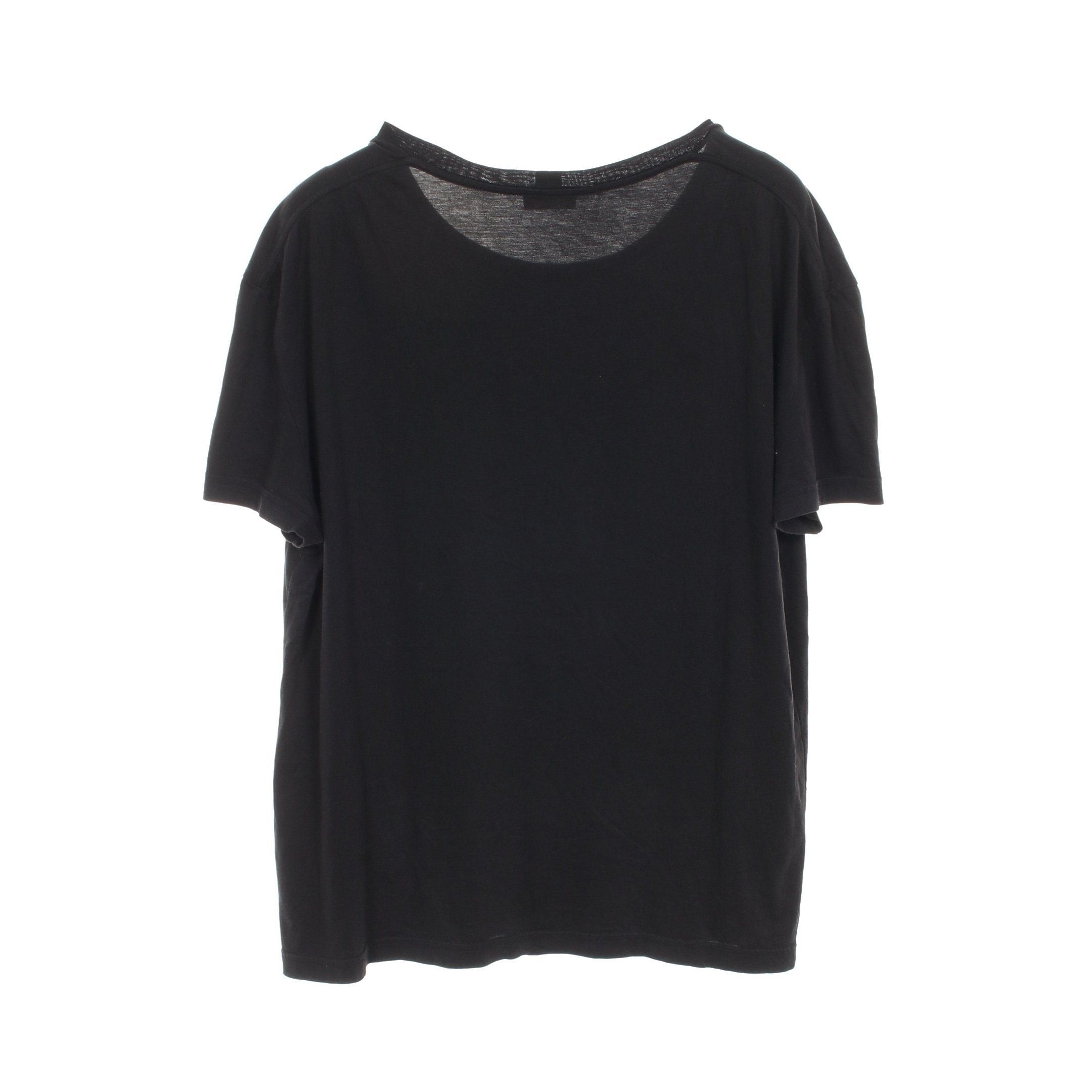 Celine Celine Logo T-Shirt Cotton Black Size ONE SIZE - 2 Thumbnail