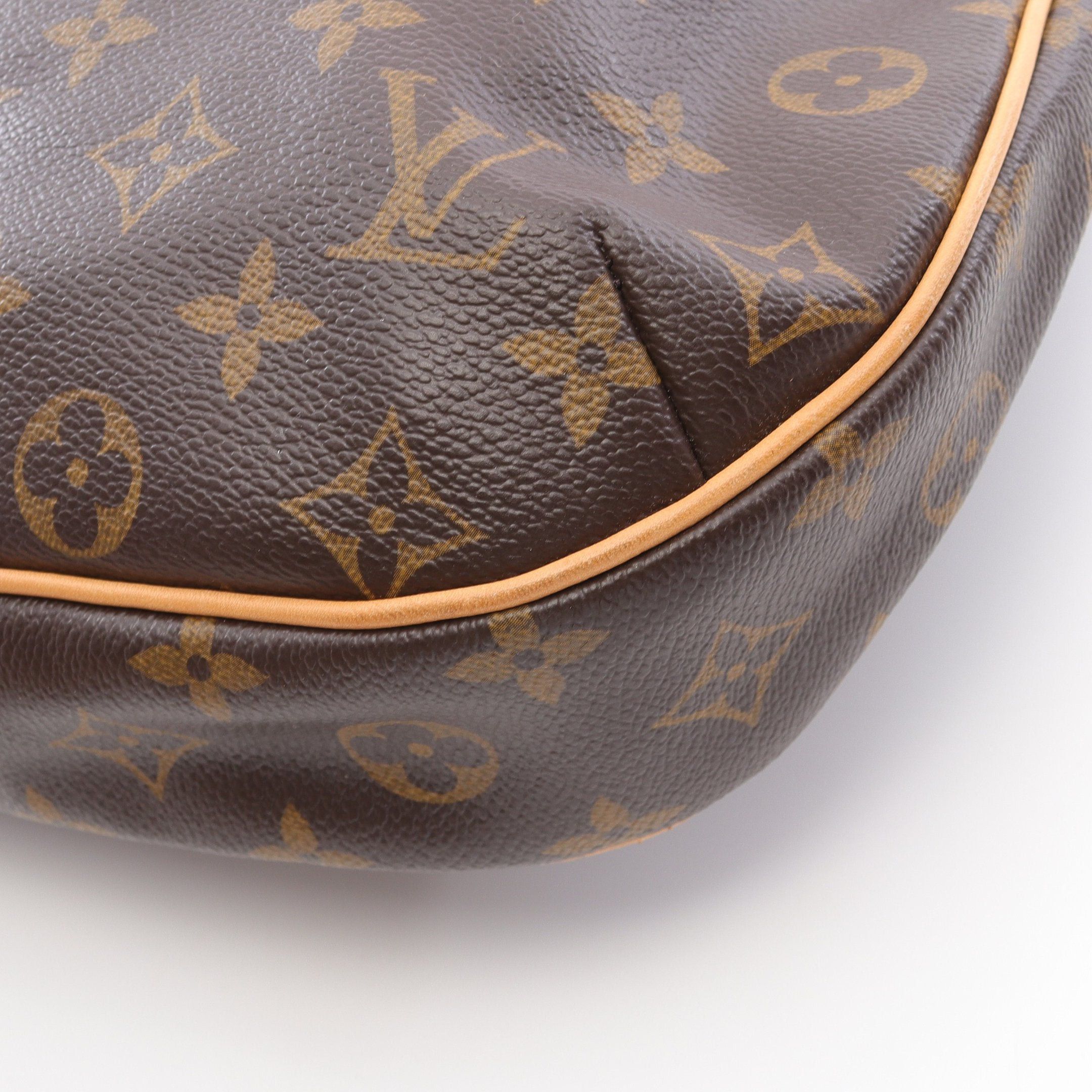 Louis Vuitton Louis Vuitton Odeon Gm Monogram Handbag Leather Brown Size ONE SIZE - 8 Thumbnail