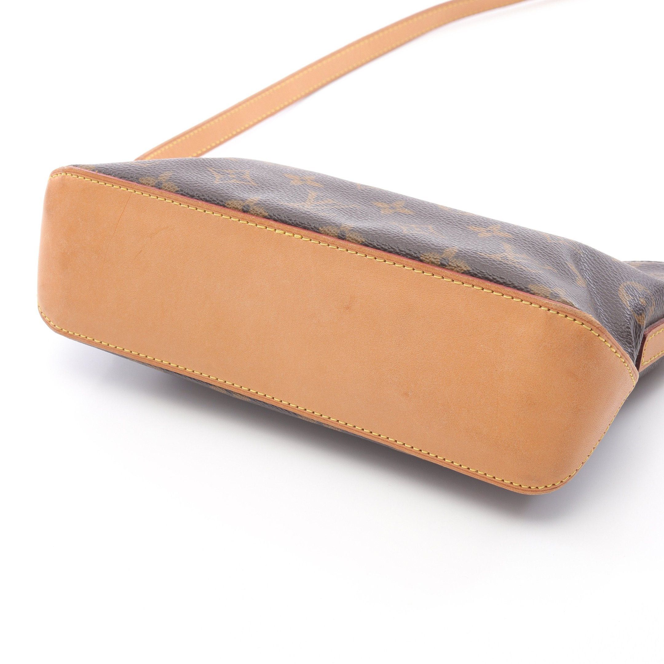 Louis Vuitton Louis Vuitton Trotteur Monogram Shoulder Bag Leather Brown Size ONE SIZE - 6 Thumbnail
