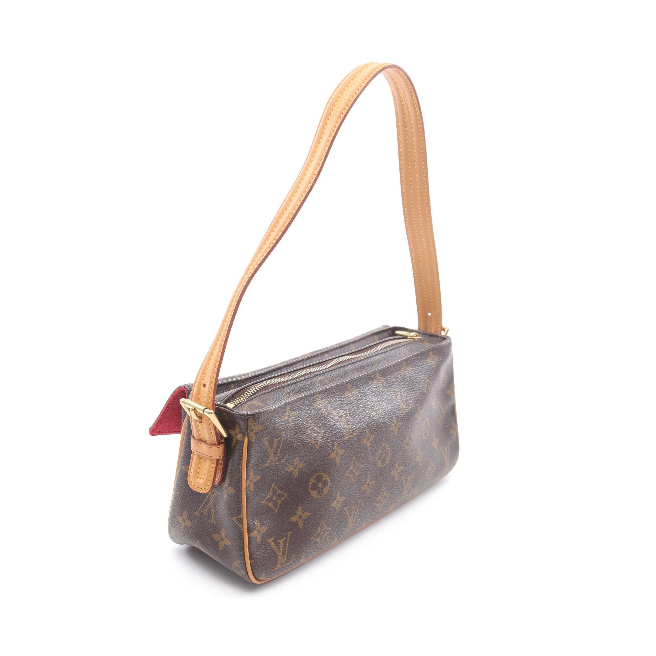 Louis Vuitton Louis Vuitton Vivacite Mm Monogram Shoulder Bag Leather Brown Size ONE SIZE - 2 Thumbnail