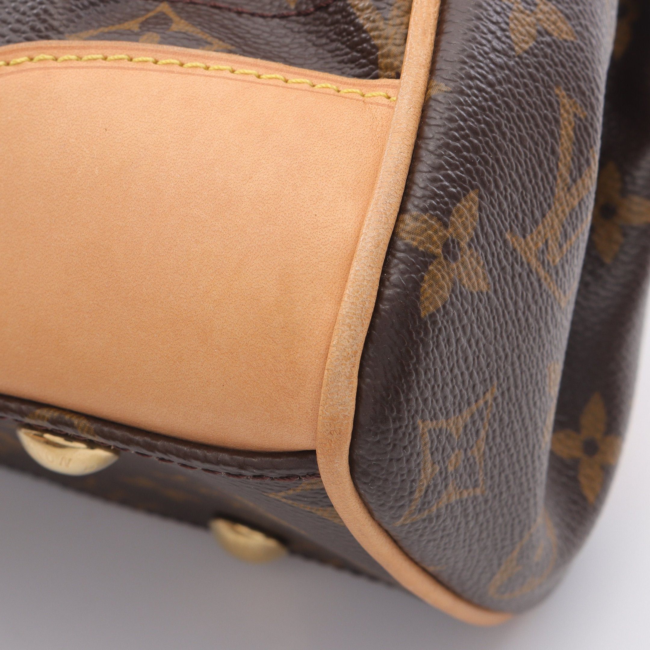 Louis Vuitton Louis Vuitton Beverly Mm Monogram Shoulder Bag Leather Brown Size ONE SIZE - 9 Thumbnail