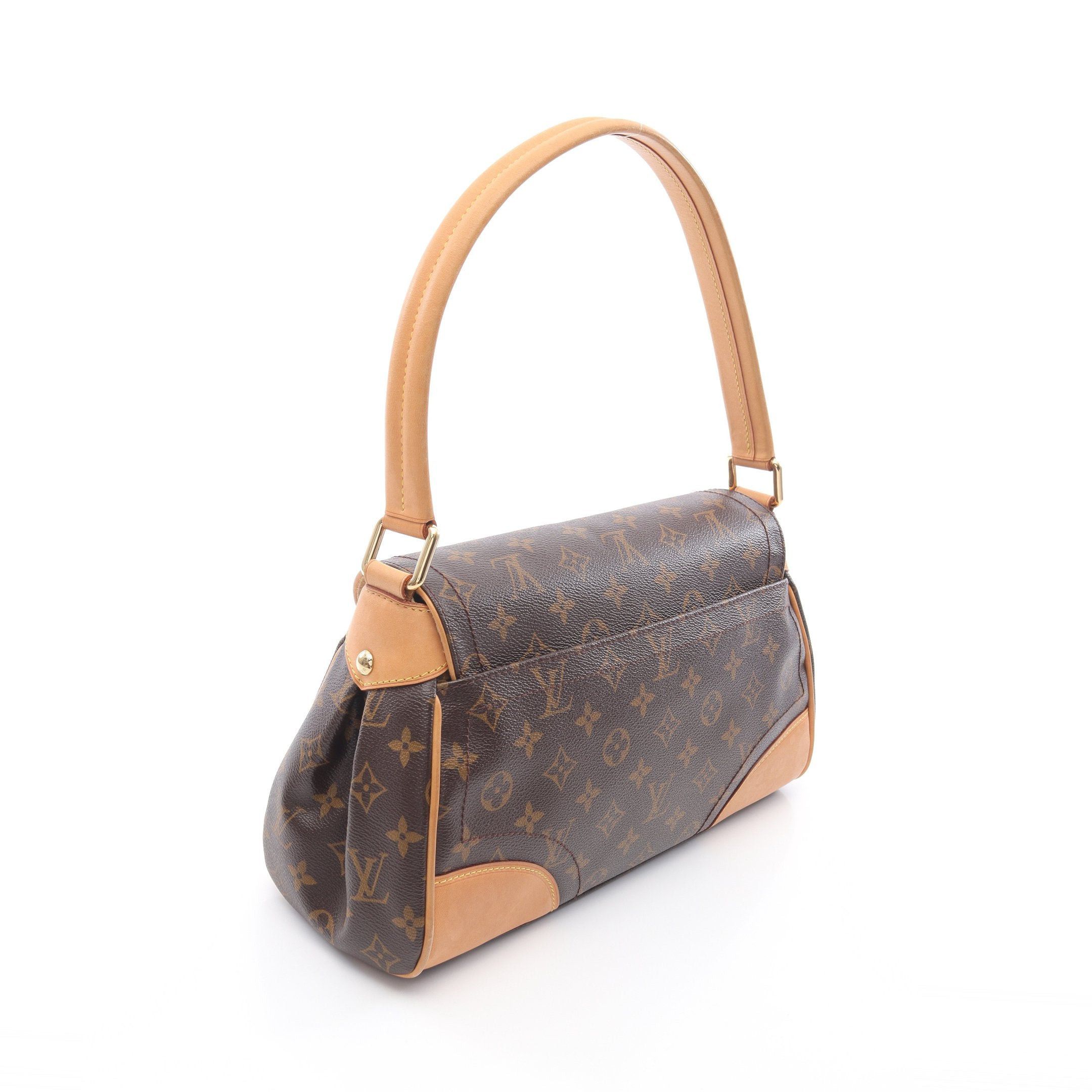 Louis Vuitton Louis Vuitton Beverly Mm Monogram Shoulder Bag Leather Brown Size ONE SIZE - 2 Thumbnail