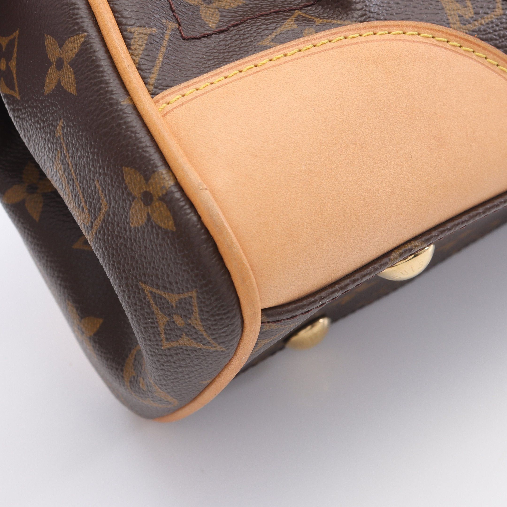 Louis Vuitton Louis Vuitton Beverly Mm Monogram Shoulder Bag Leather Brown Size ONE SIZE - 8 Thumbnail