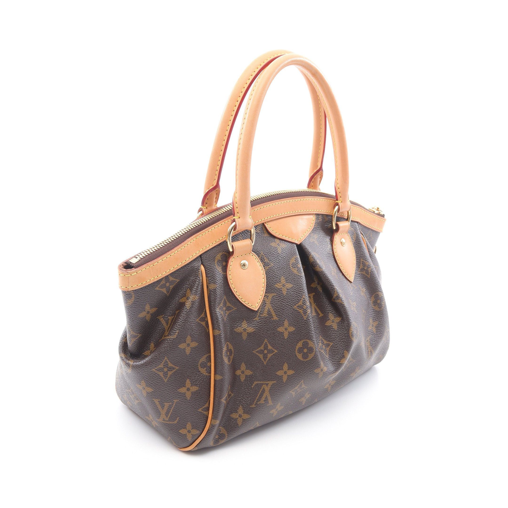 Louis Vuitton Louis Vuitton Tivoli Pm Monogram Handbag Leather Brown Size ONE SIZE - 2 Thumbnail