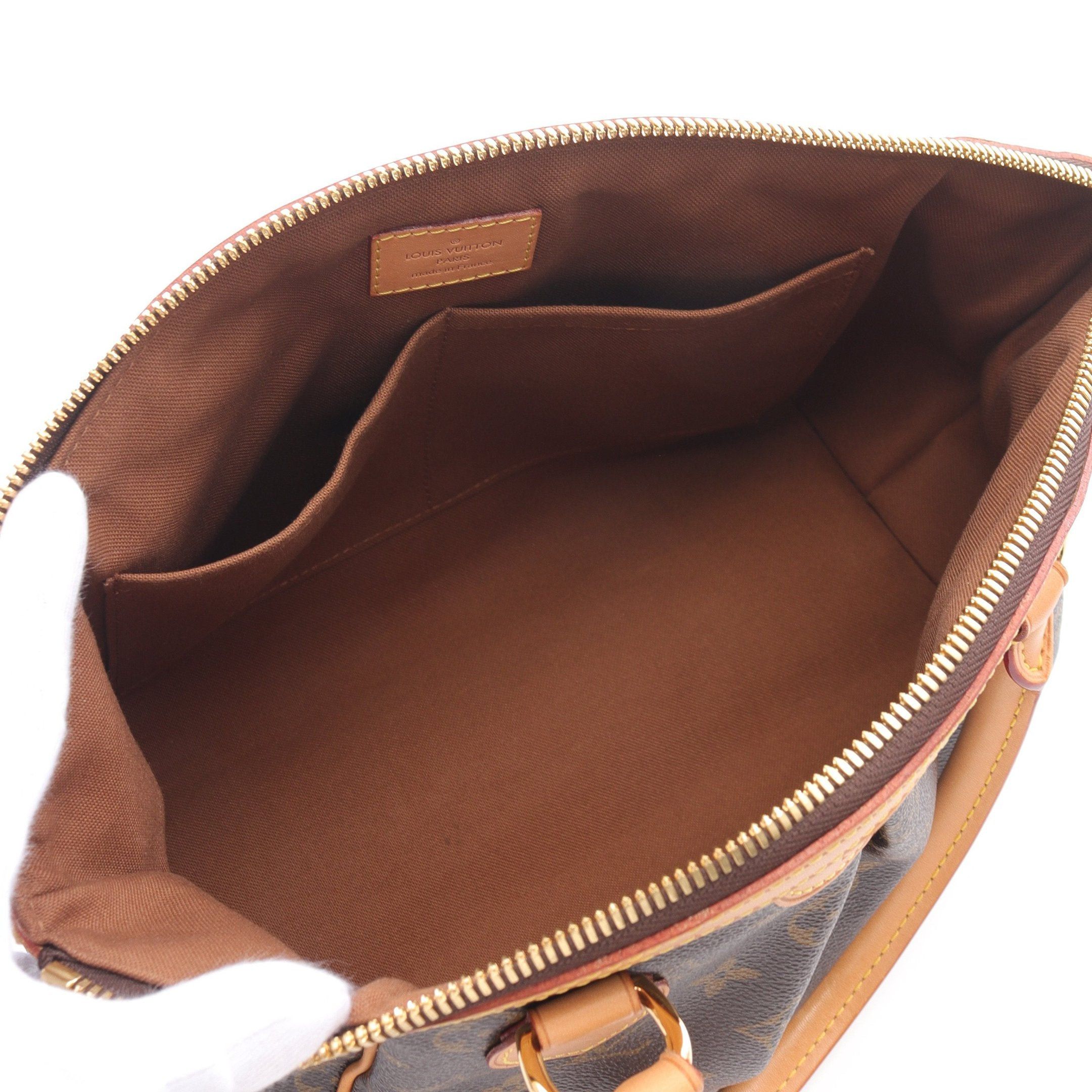 Louis Vuitton Louis Vuitton Tivoli Pm Monogram Handbag Leather Brown Size ONE SIZE - 3 Thumbnail