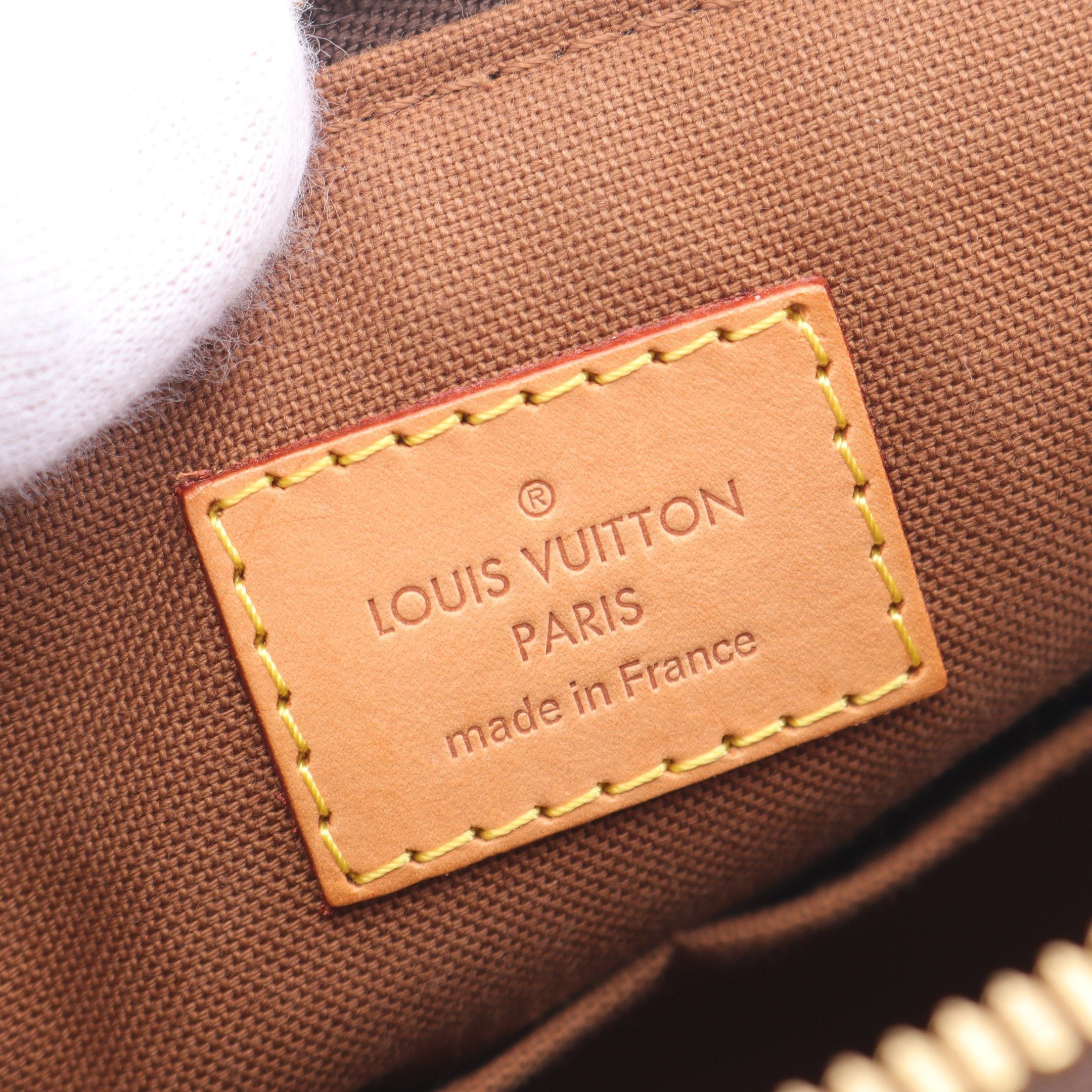 Louis Vuitton Louis Vuitton Tivoli Pm Monogram Handbag Leather Brown Size ONE SIZE - 4 Thumbnail