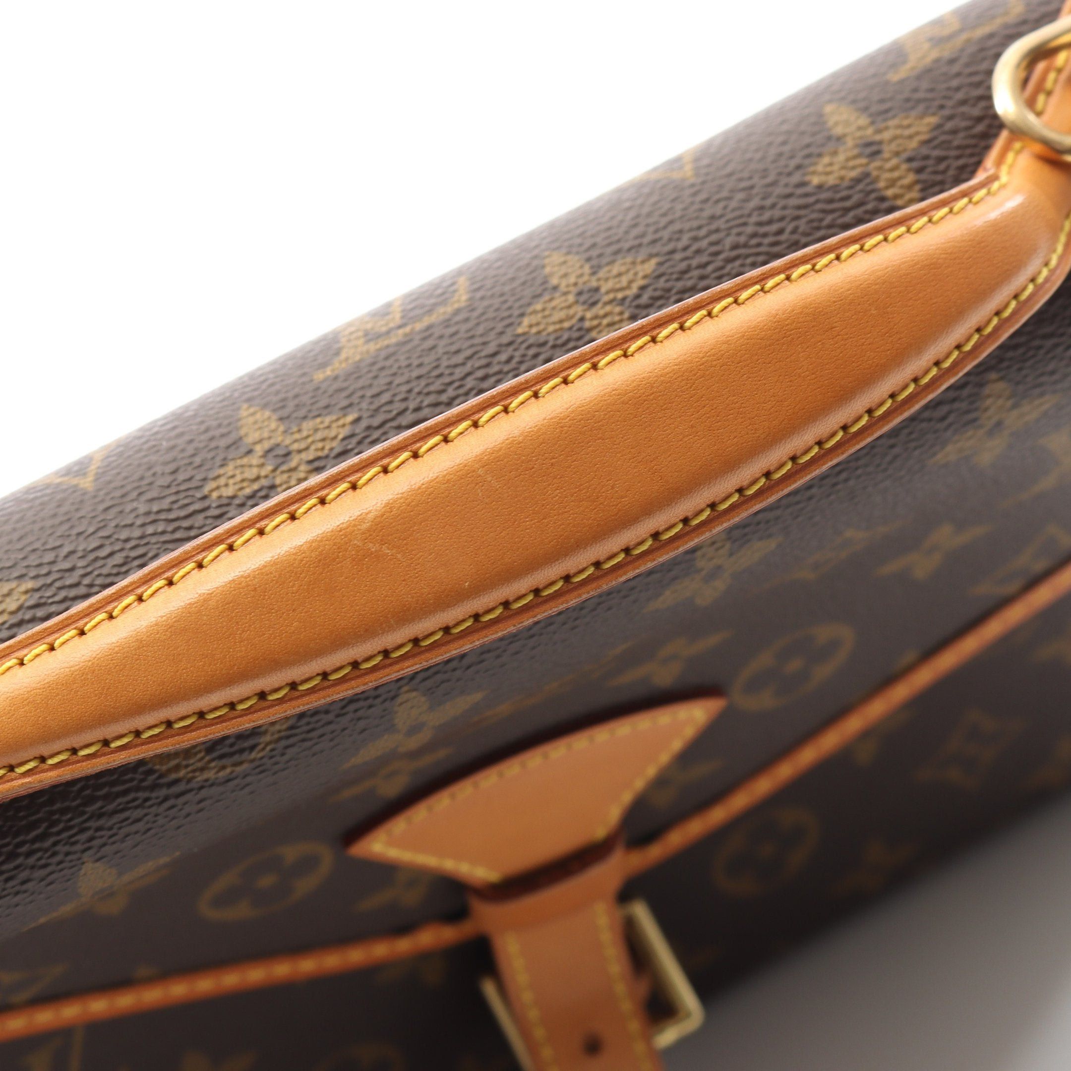 Louis Vuitton Louis Vuitton Bel Air Monogram Handbag Leather Brown Size ONE SIZE - 11 Thumbnail