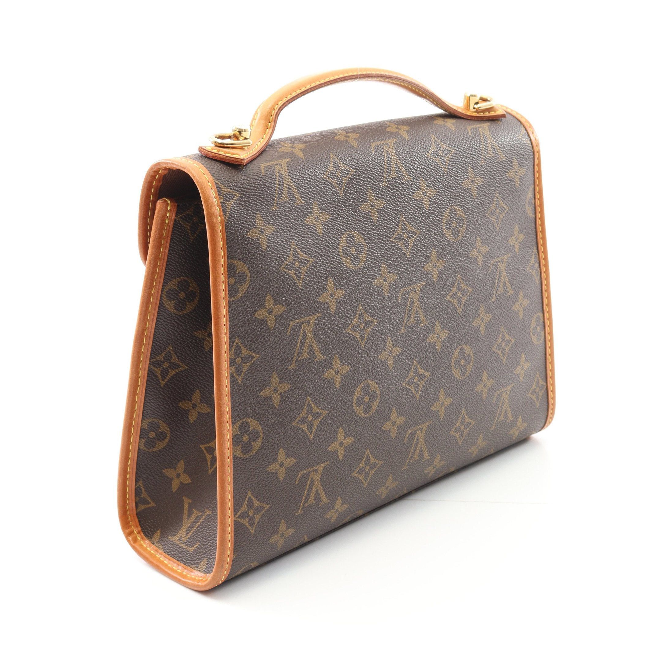 Louis Vuitton Louis Vuitton Bel Air Monogram Handbag Leather Brown Size ONE SIZE - 2 Thumbnail