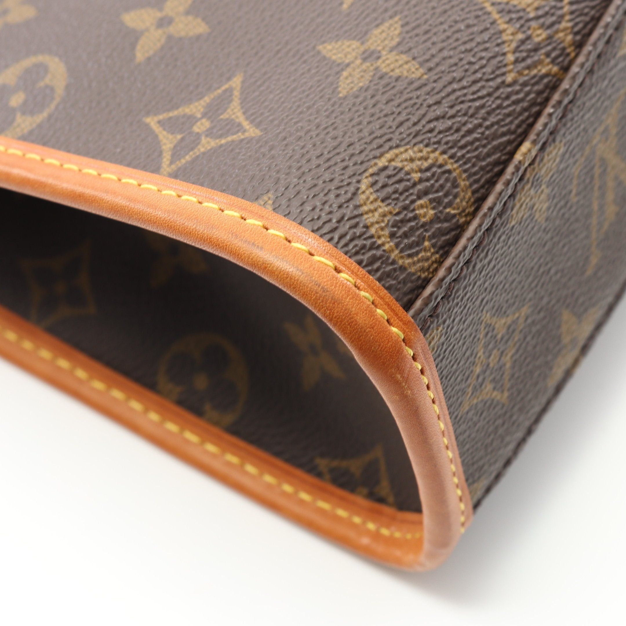 Louis Vuitton Louis Vuitton Bel Air Monogram Handbag Leather Brown Size ONE SIZE - 10 Thumbnail