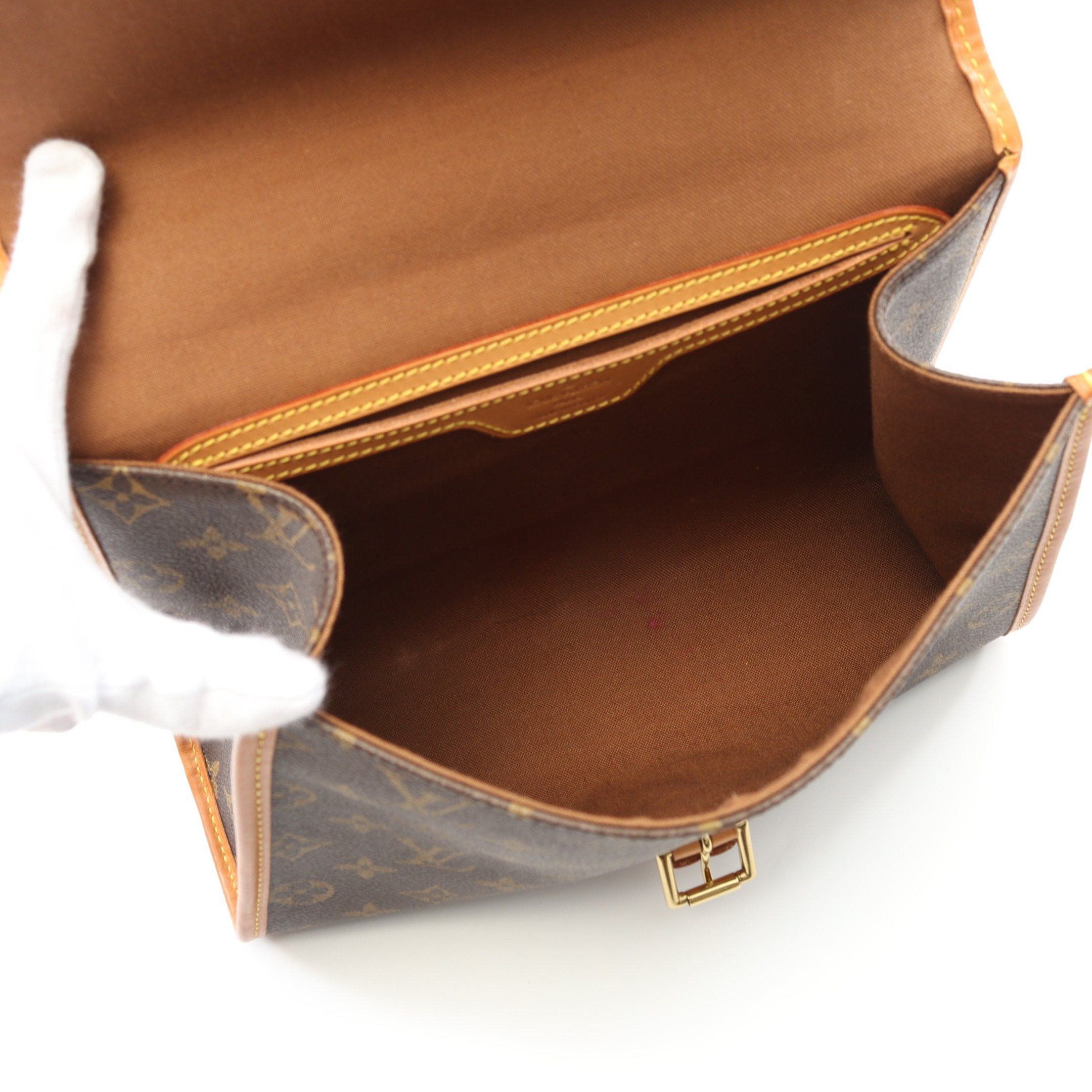 Louis Vuitton Louis Vuitton Bel Air Monogram Handbag Leather Brown Size ONE SIZE - 3 Thumbnail