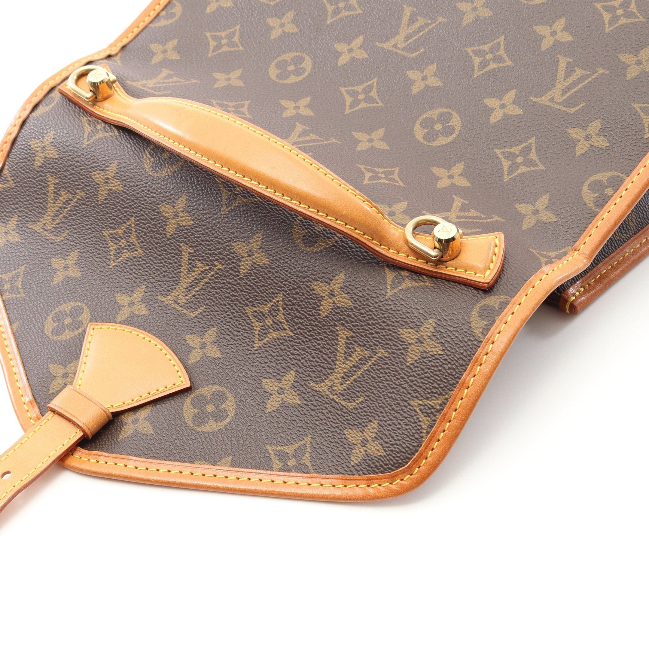 Louis Vuitton Louis Vuitton Bel Air Monogram Handbag Leather Brown Size ONE SIZE - 9 Thumbnail