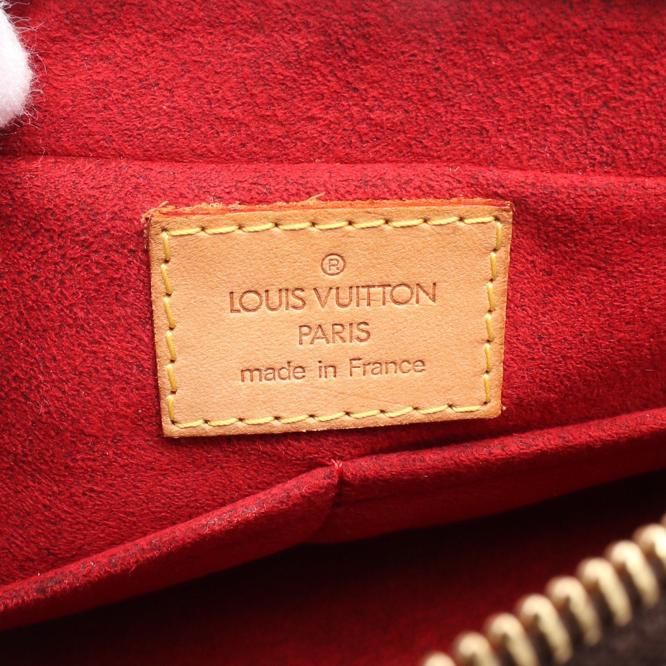 Louis Vuitton Louis Vuitton Vivacite Mm Monogram Shoulder Bag Leather Brown Size ONE SIZE - 4 Thumbnail