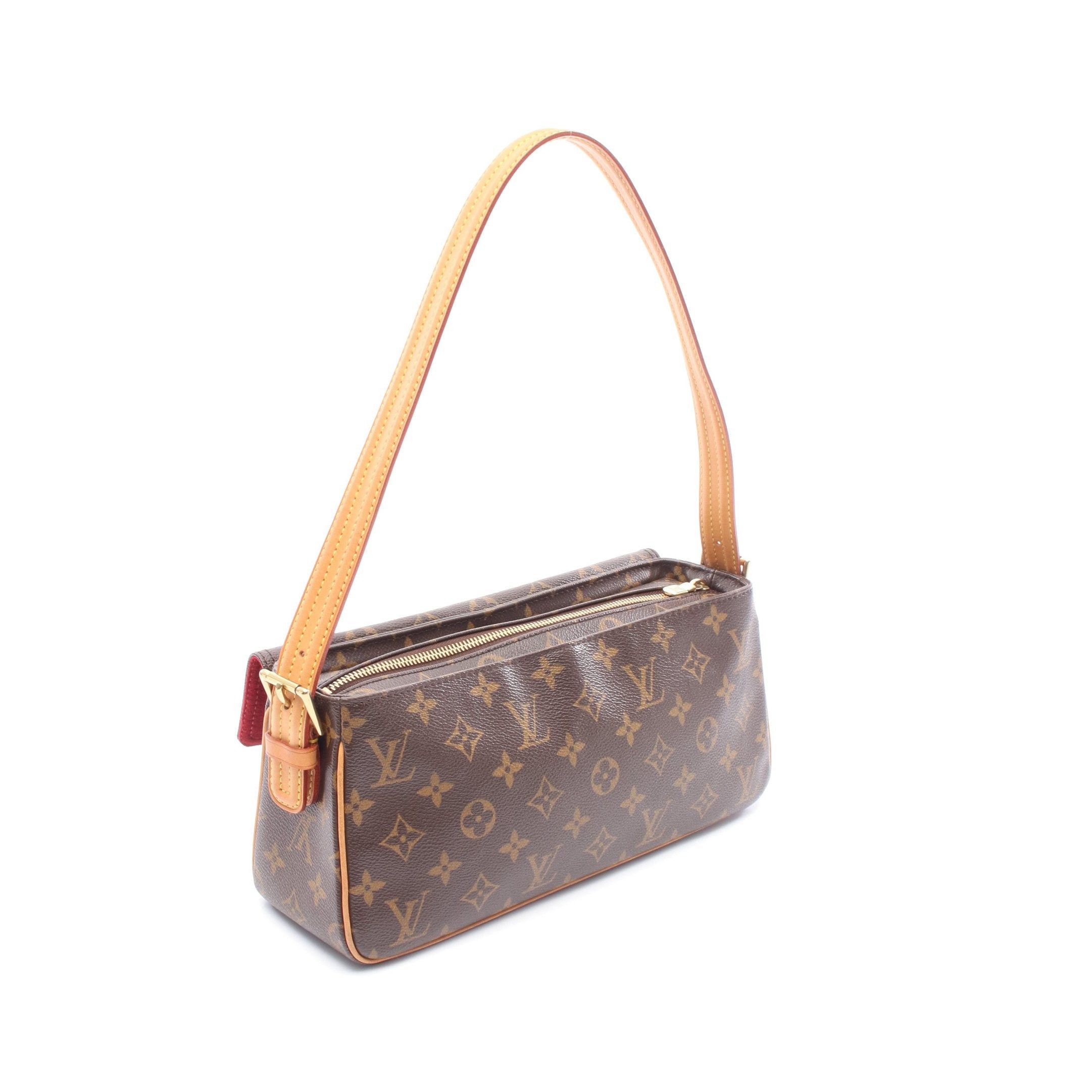 Louis Vuitton Louis Vuitton Vivacite Mm Monogram Shoulder Bag Leather Brown Size ONE SIZE - 2 Thumbnail