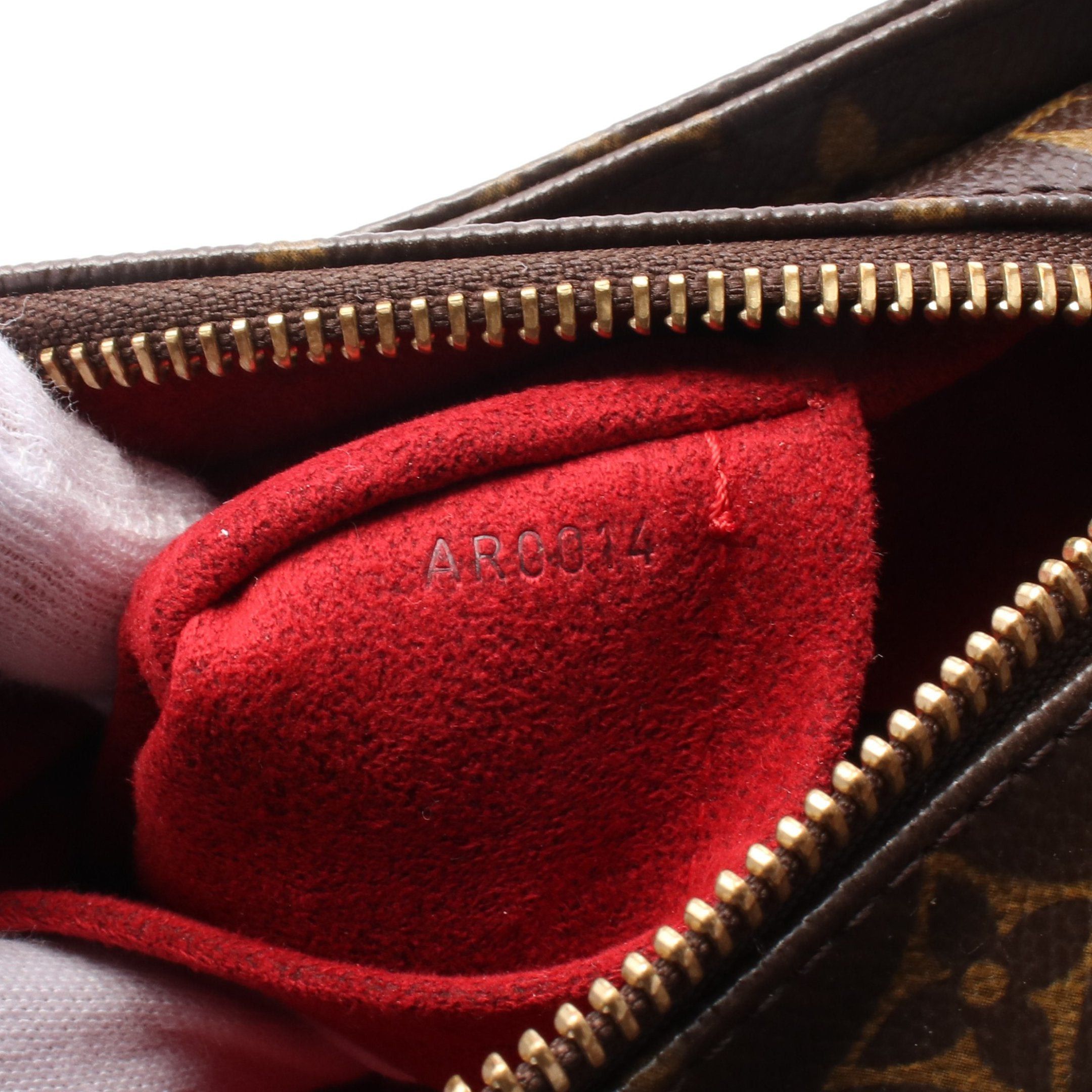 Louis Vuitton Louis Vuitton Vivacite Mm Monogram Shoulder Bag Leather Brown Size ONE SIZE - 5 Thumbnail