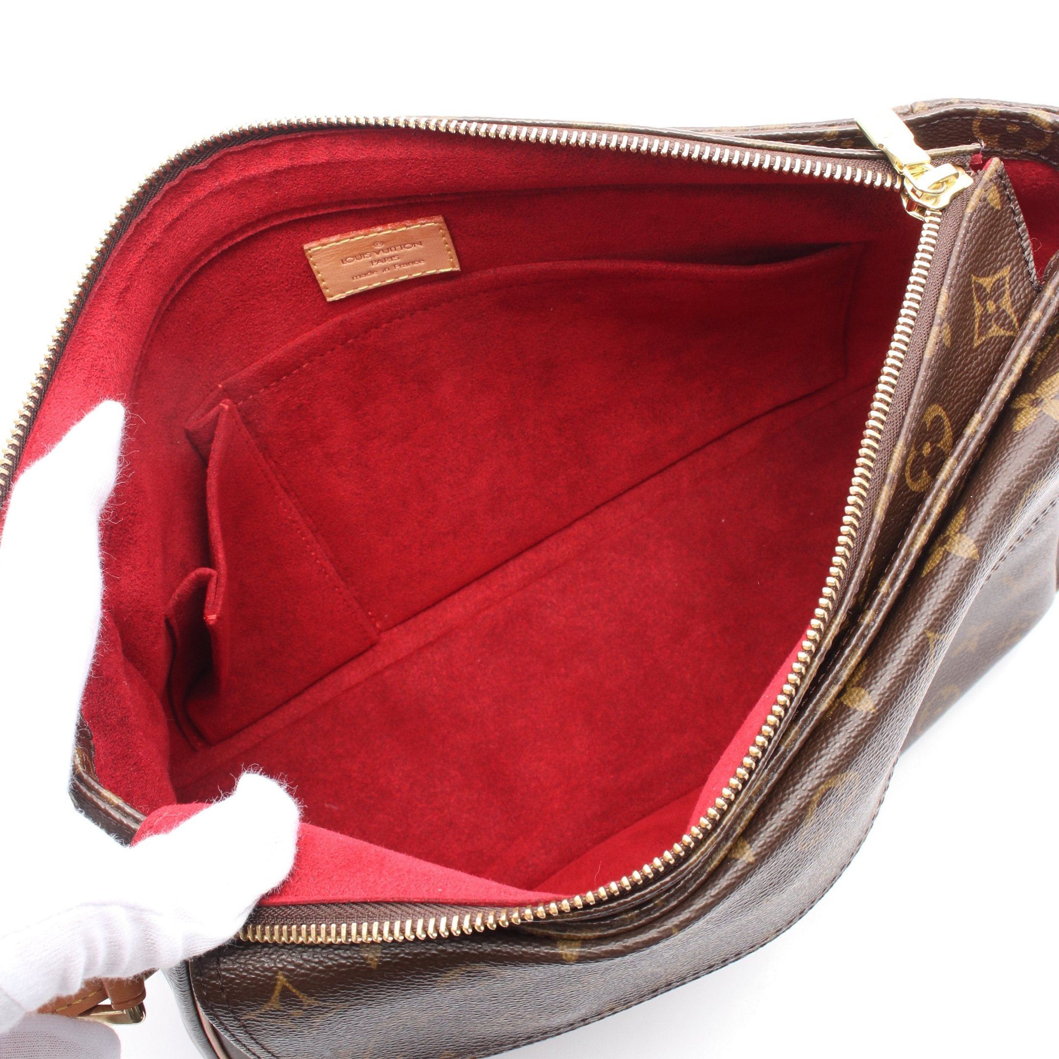 Louis Vuitton Louis Vuitton Vivacite Gm Monogram Shoulder Bag Leather Brown Size ONE SIZE - 3 Thumbnail