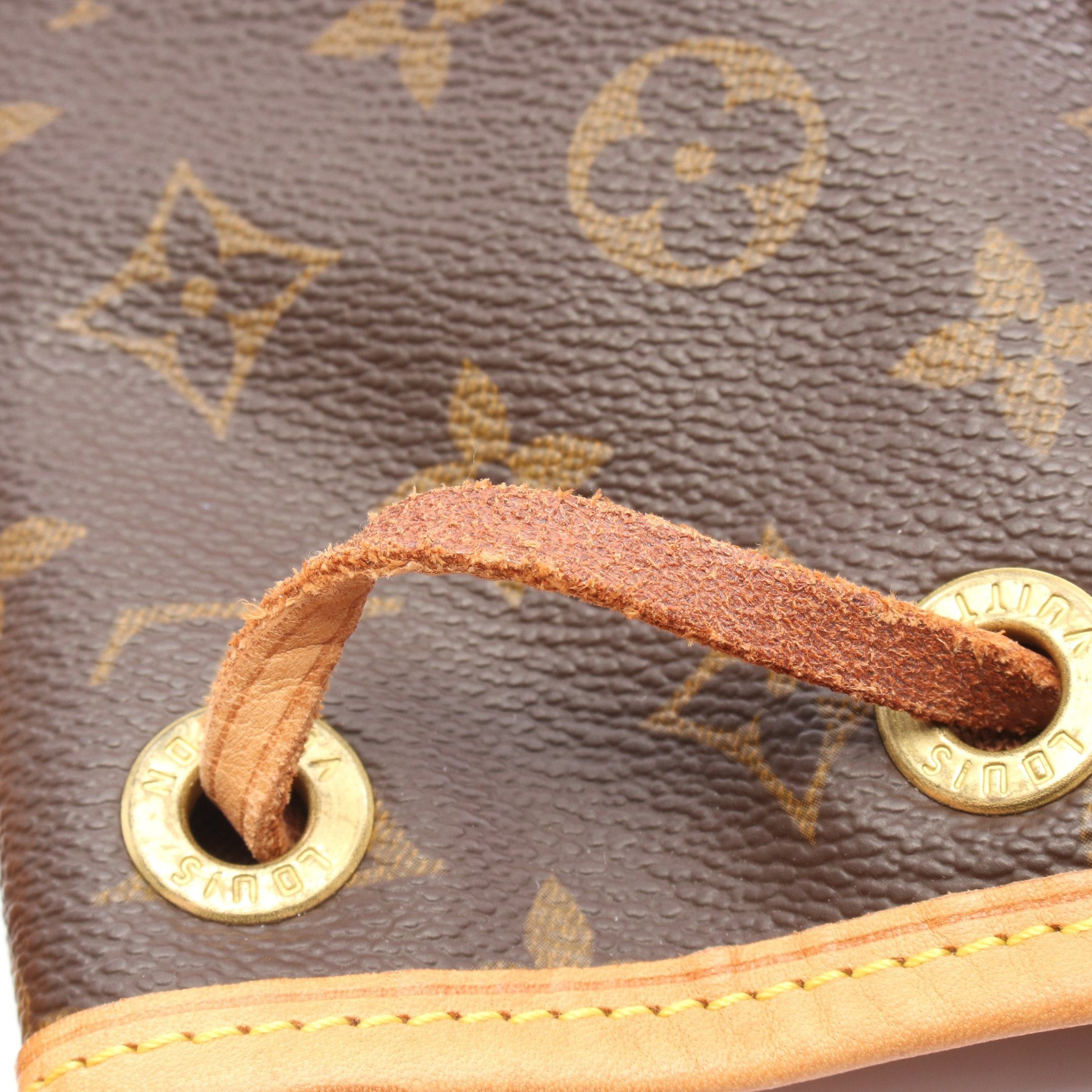 Louis Vuitton Louis Vuitton Montsouris Mm Monogram Backpack Rucksack Leather Brown Size ONE SIZE - 9 Thumbnail