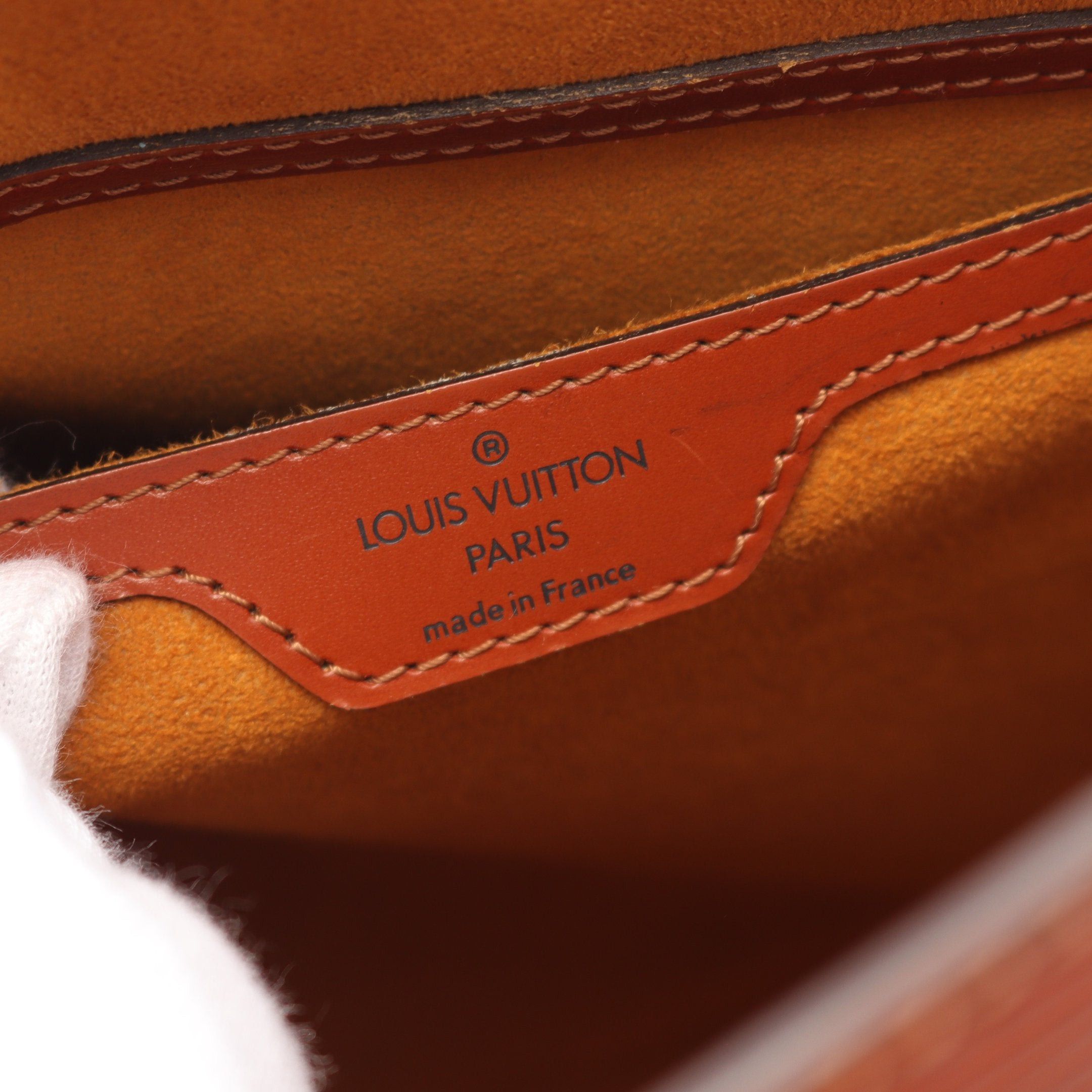 Louis Vuitton Louis Vuitton Gobelins Epi Kenya Brown Backpack Rucksack Leather Size ONE SIZE - 4 Thumbnail