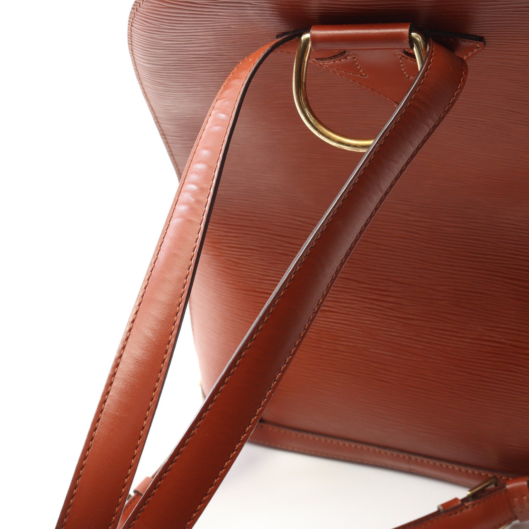 Louis Vuitton Louis Vuitton Gobelins Epi Kenya Brown Backpack Rucksack Leather Size ONE SIZE - 9 Thumbnail