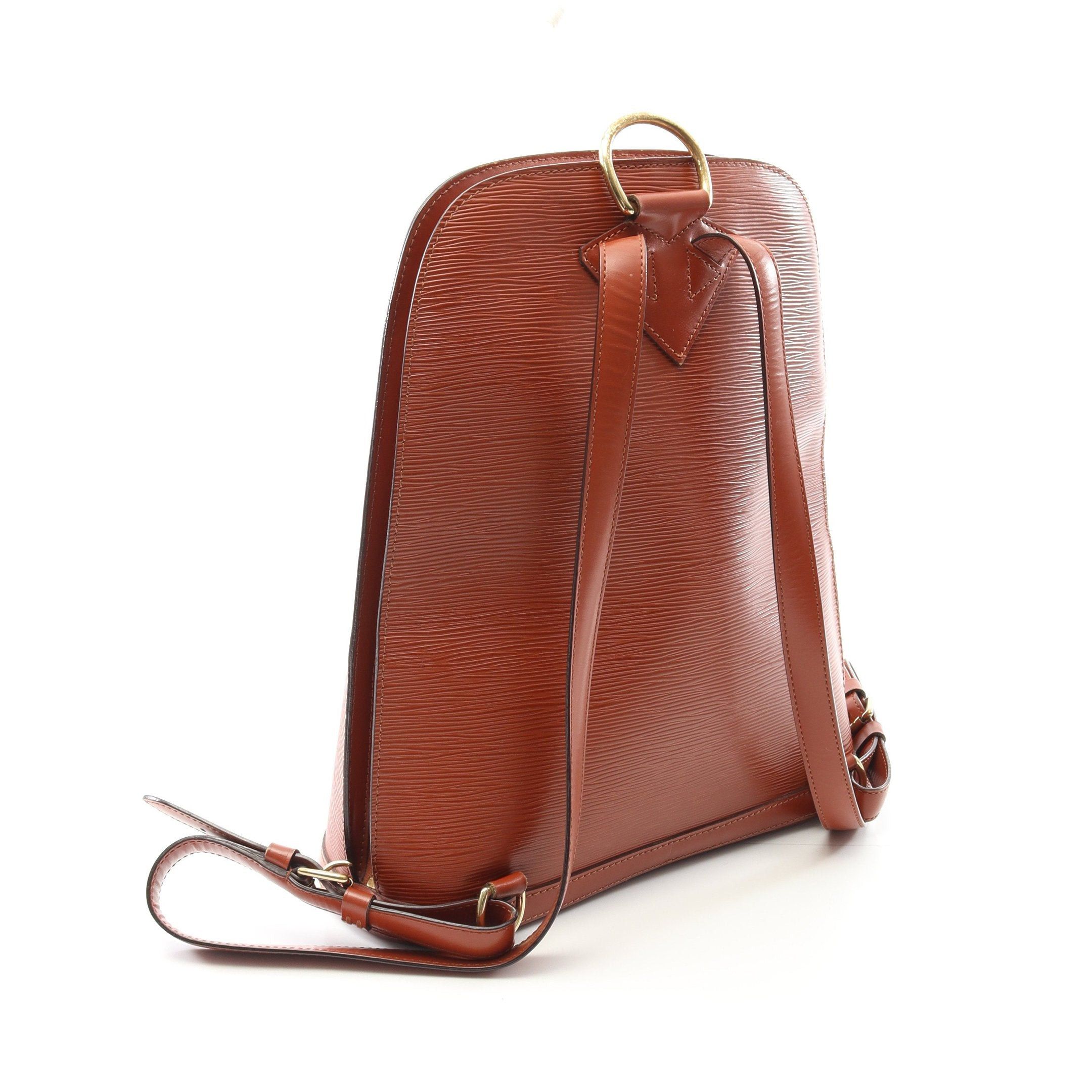 Louis Vuitton Louis Vuitton Gobelins Epi Kenya Brown Backpack Rucksack Leather Size ONE SIZE - 2 Thumbnail