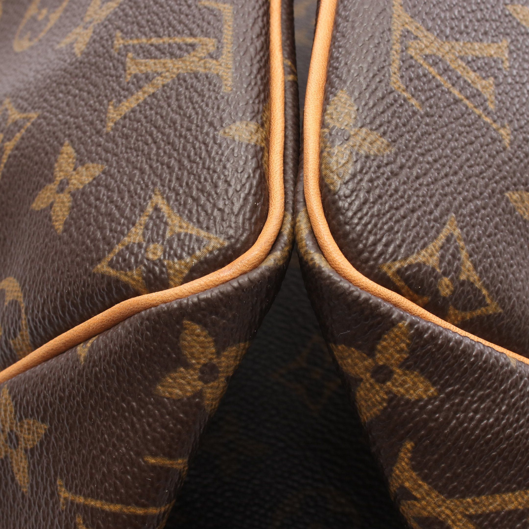 Louis Vuitton Louis Vuitton Speedy 30 Monogram Handbag Leather Brown Size ONE SIZE - 6 Thumbnail