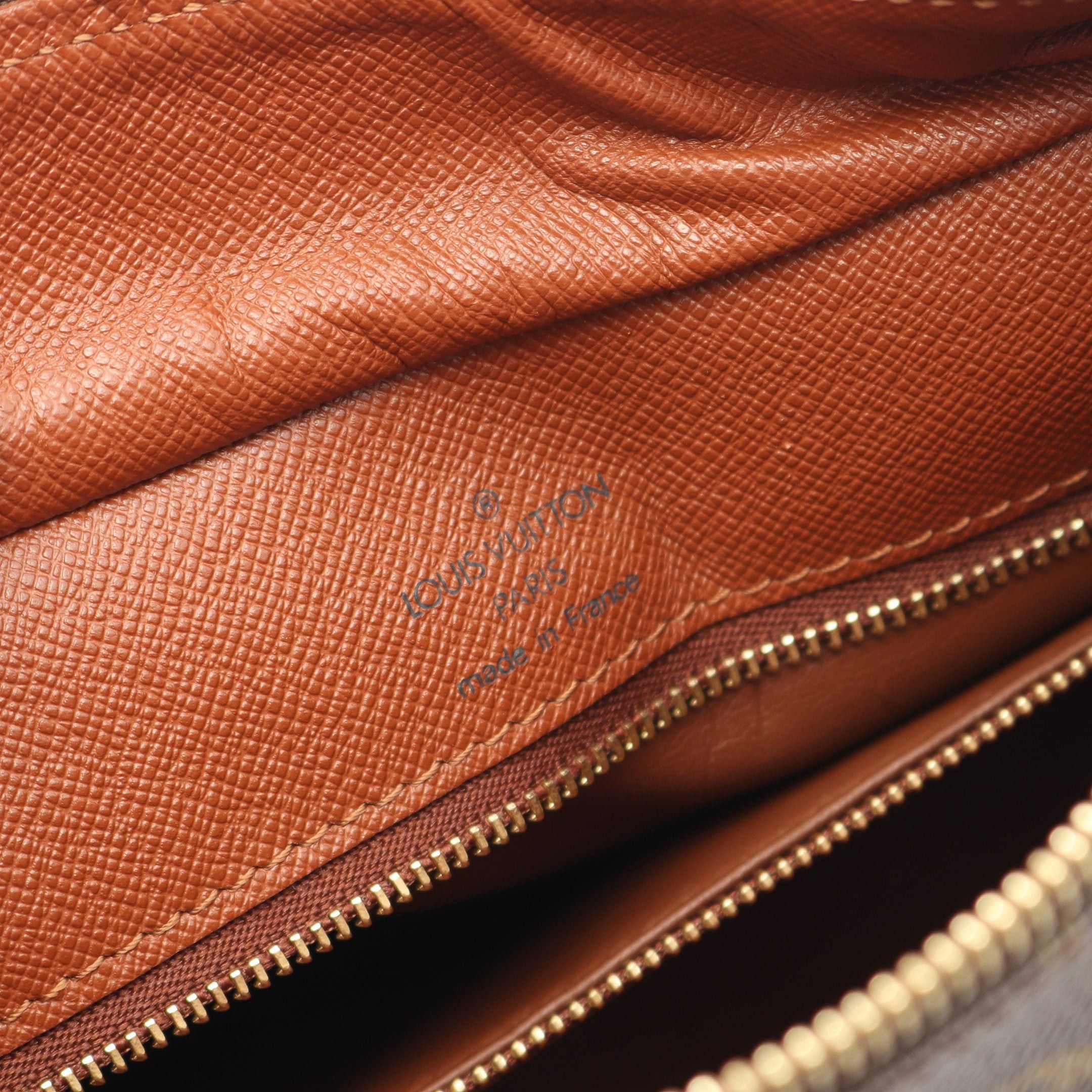 Louis Vuitton Louis Vuitton Boulogne Pm Monogram Shoulder Bag Leather Brown Size ONE SIZE - 4 Thumbnail
