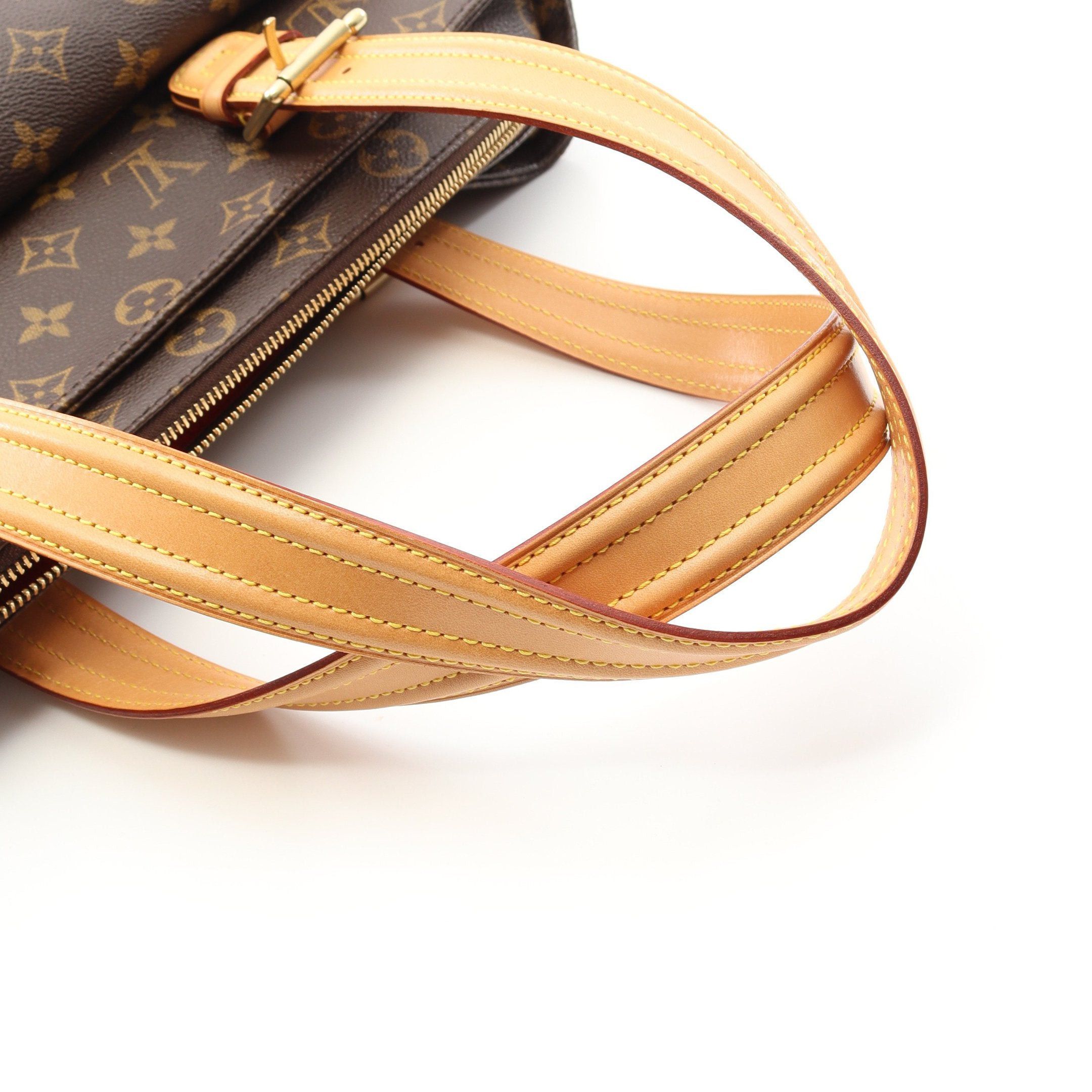 Louis Vuitton Louis Vuitton Multi-Priest Monogram Handbag Leather Brown Size ONE SIZE - 7 Thumbnail