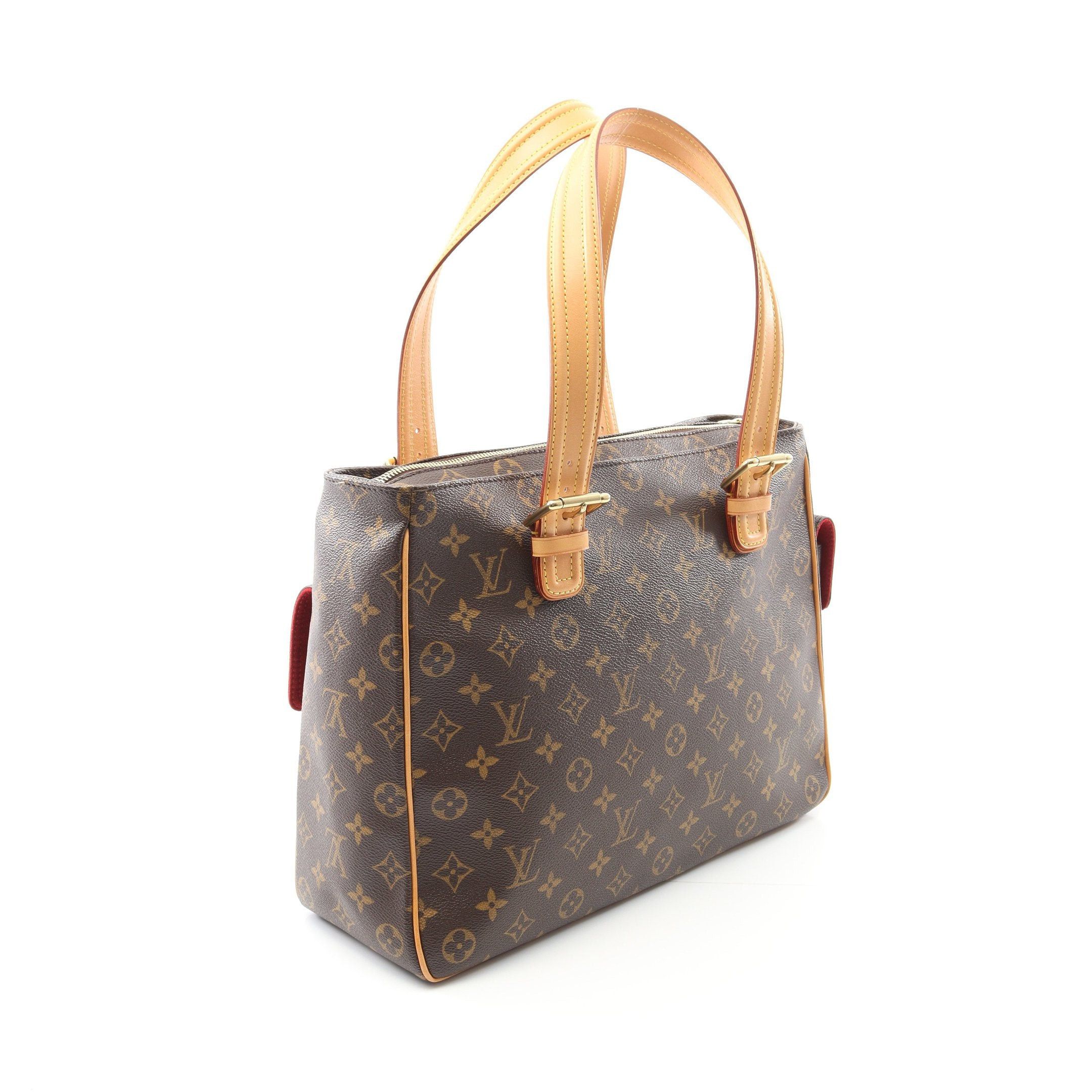 Louis Vuitton Louis Vuitton Multi-Priest Monogram Handbag Leather Brown Size ONE SIZE - 2 Thumbnail