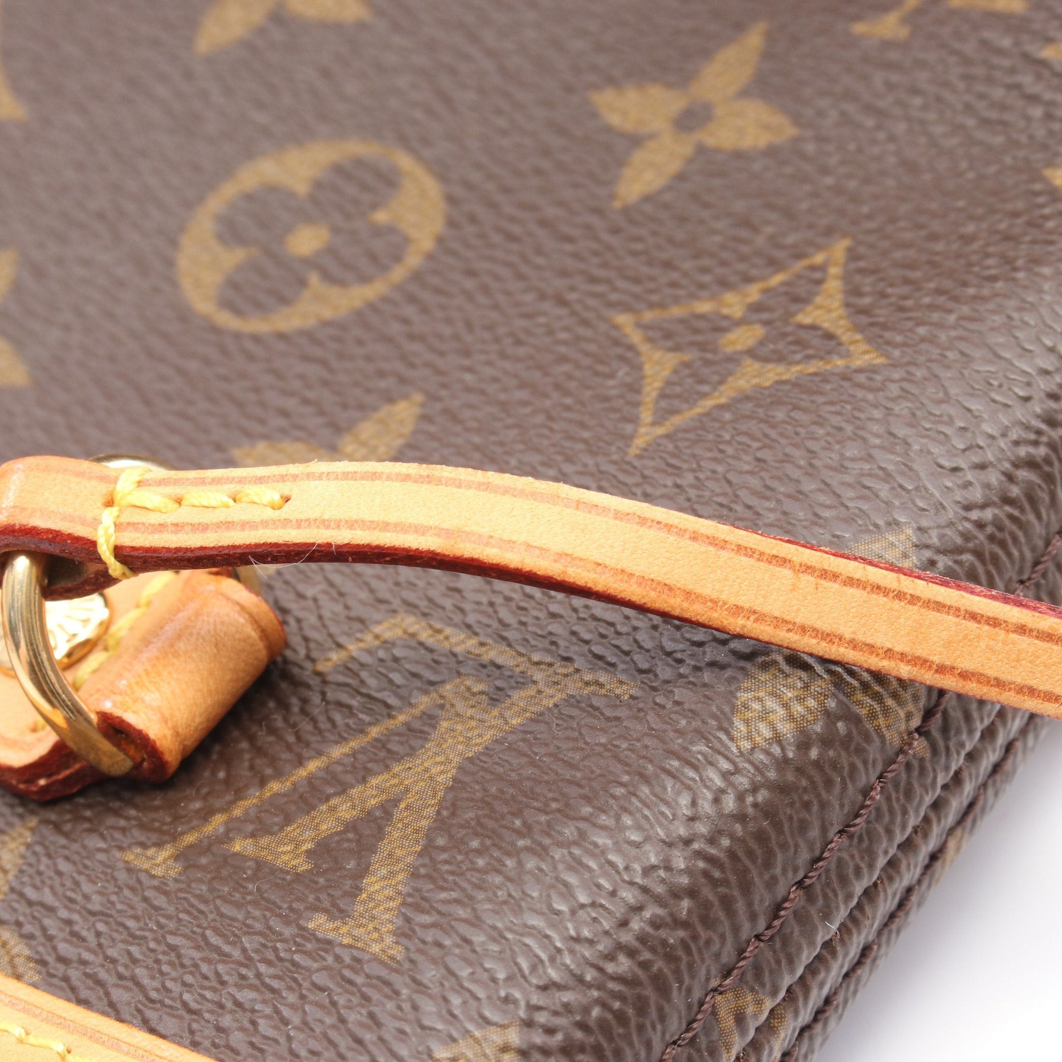 Louis Vuitton Louis Vuitton Neverfull Pm Monogram Handbag Tote Bag Leather Brown Size ONE SIZE - 6 Thumbnail