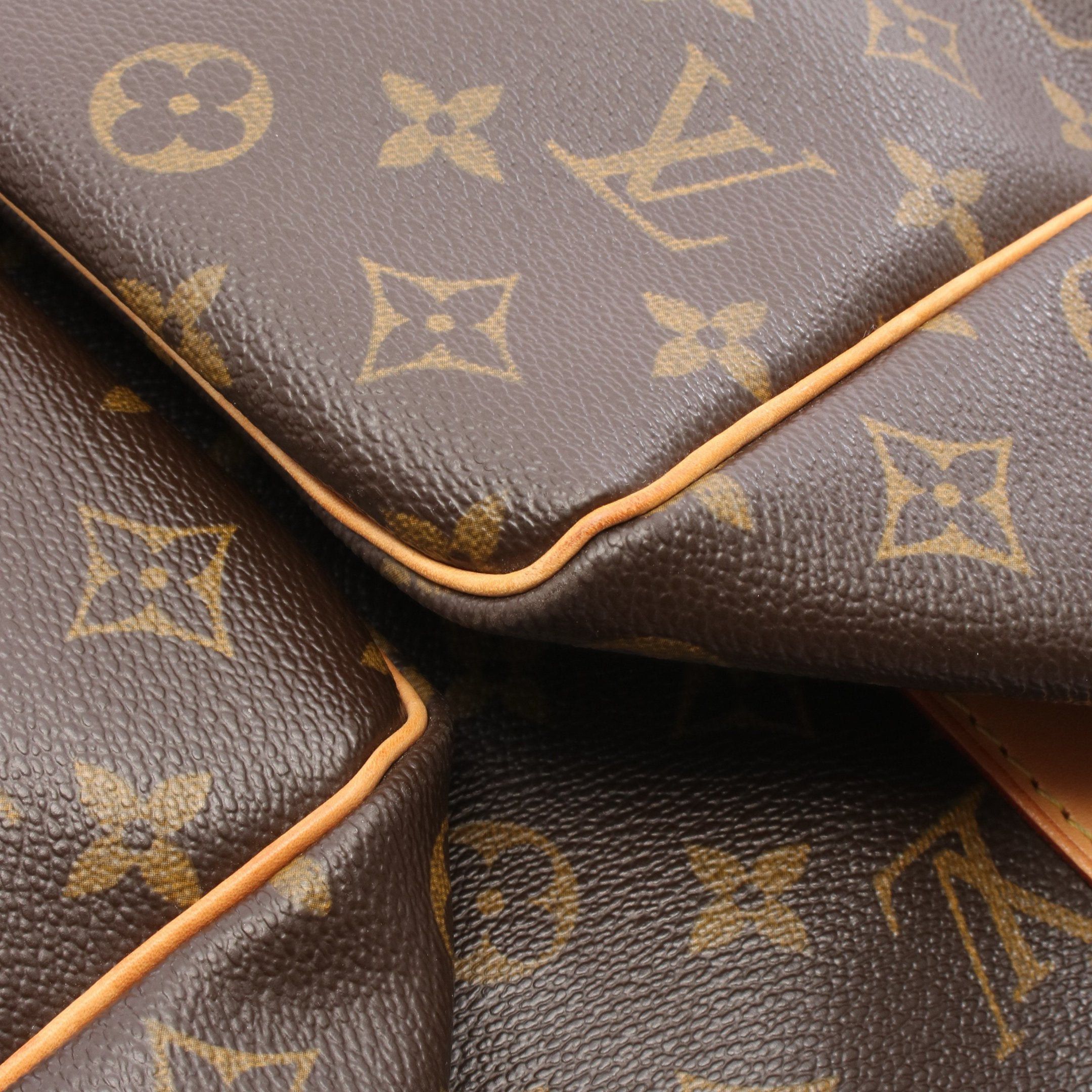 Louis Vuitton Louis Vuitton Keepall 50 Monogram Boston Bag Leather Brown Size ONE SIZE - 6 Thumbnail