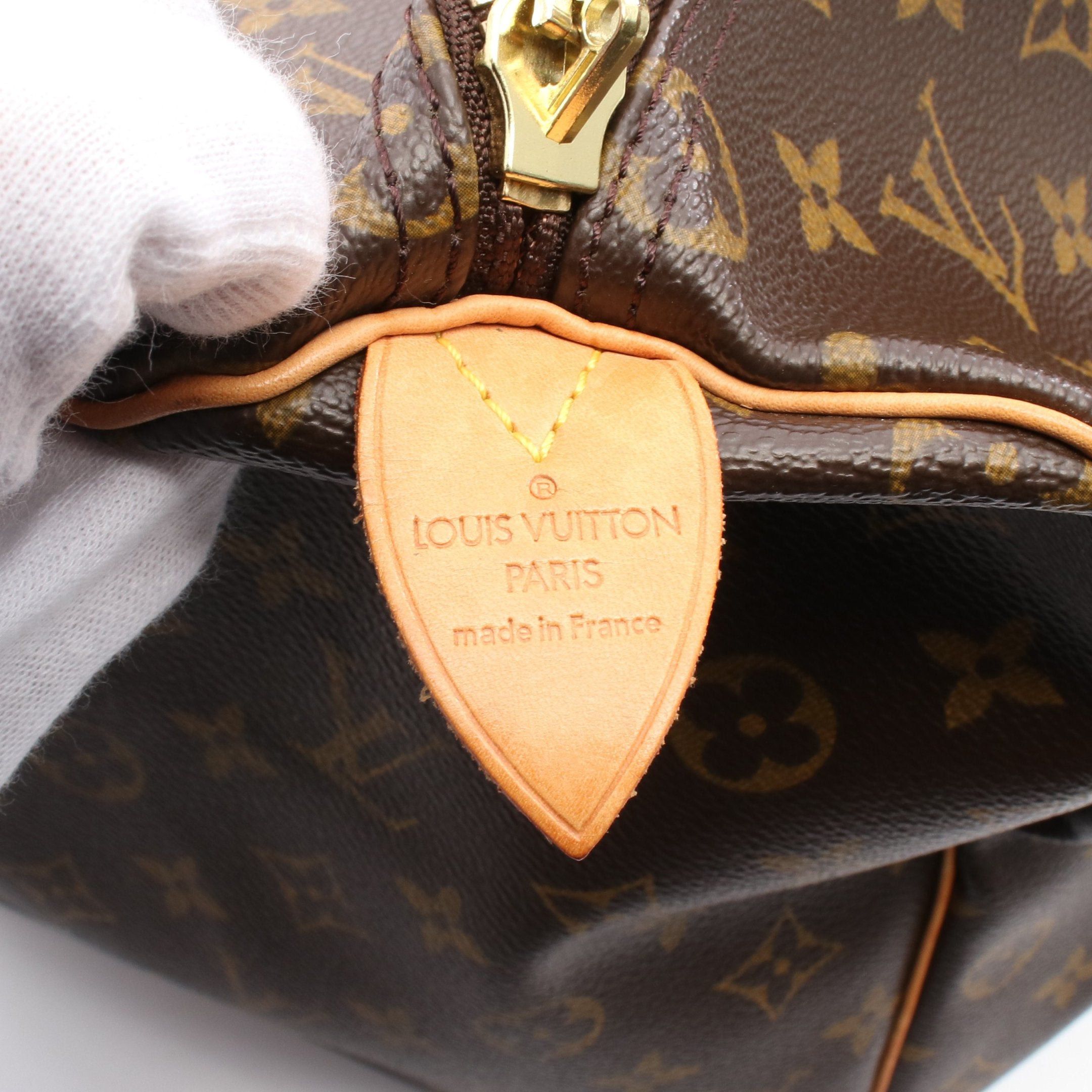 Louis Vuitton Louis Vuitton Keepall 50 Monogram Boston Bag Leather Brown Size ONE SIZE - 4 Thumbnail