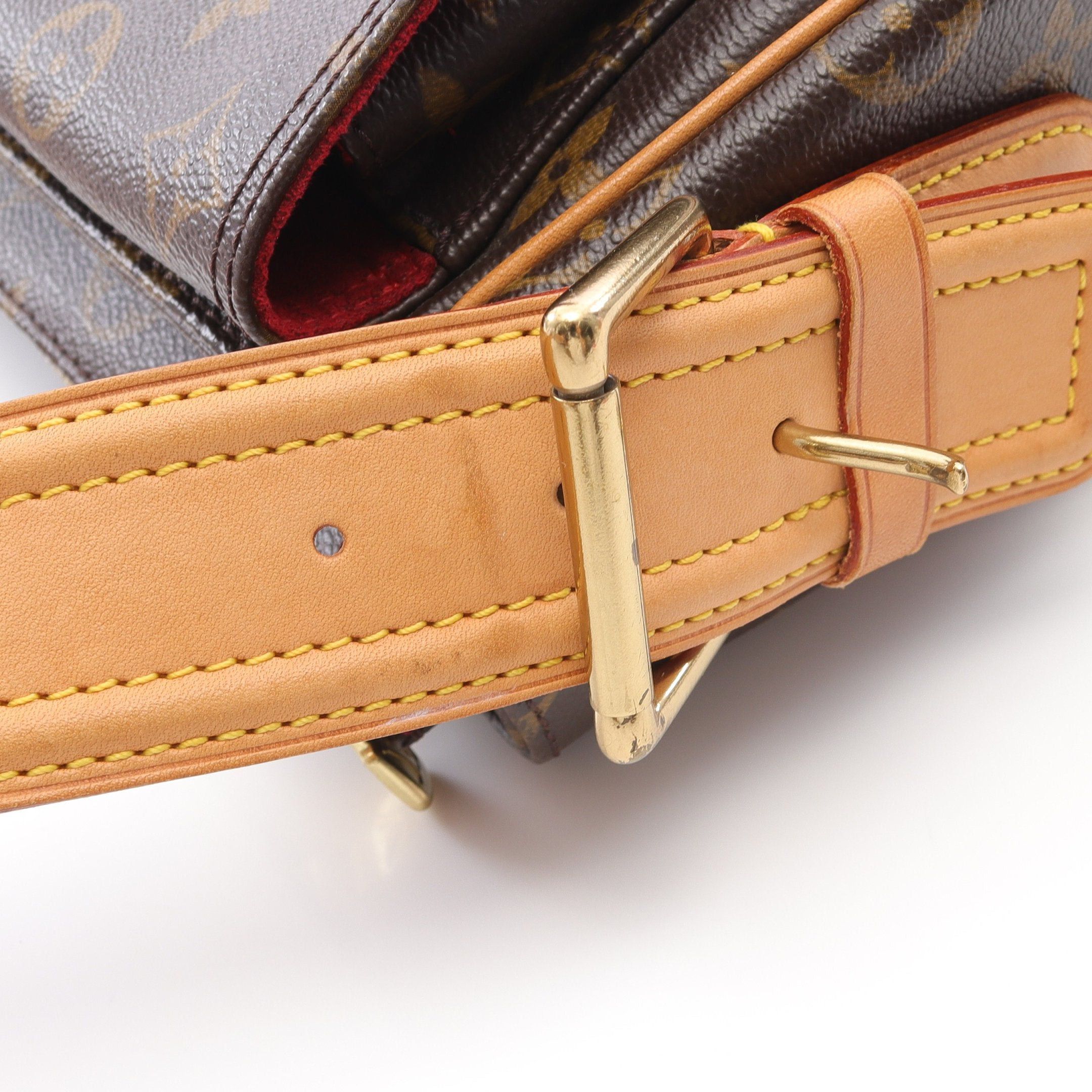 Louis Vuitton Louis Vuitton Vivacite Gm Monogram Shoulder Bag Leather Brown Size ONE SIZE - 7 Thumbnail