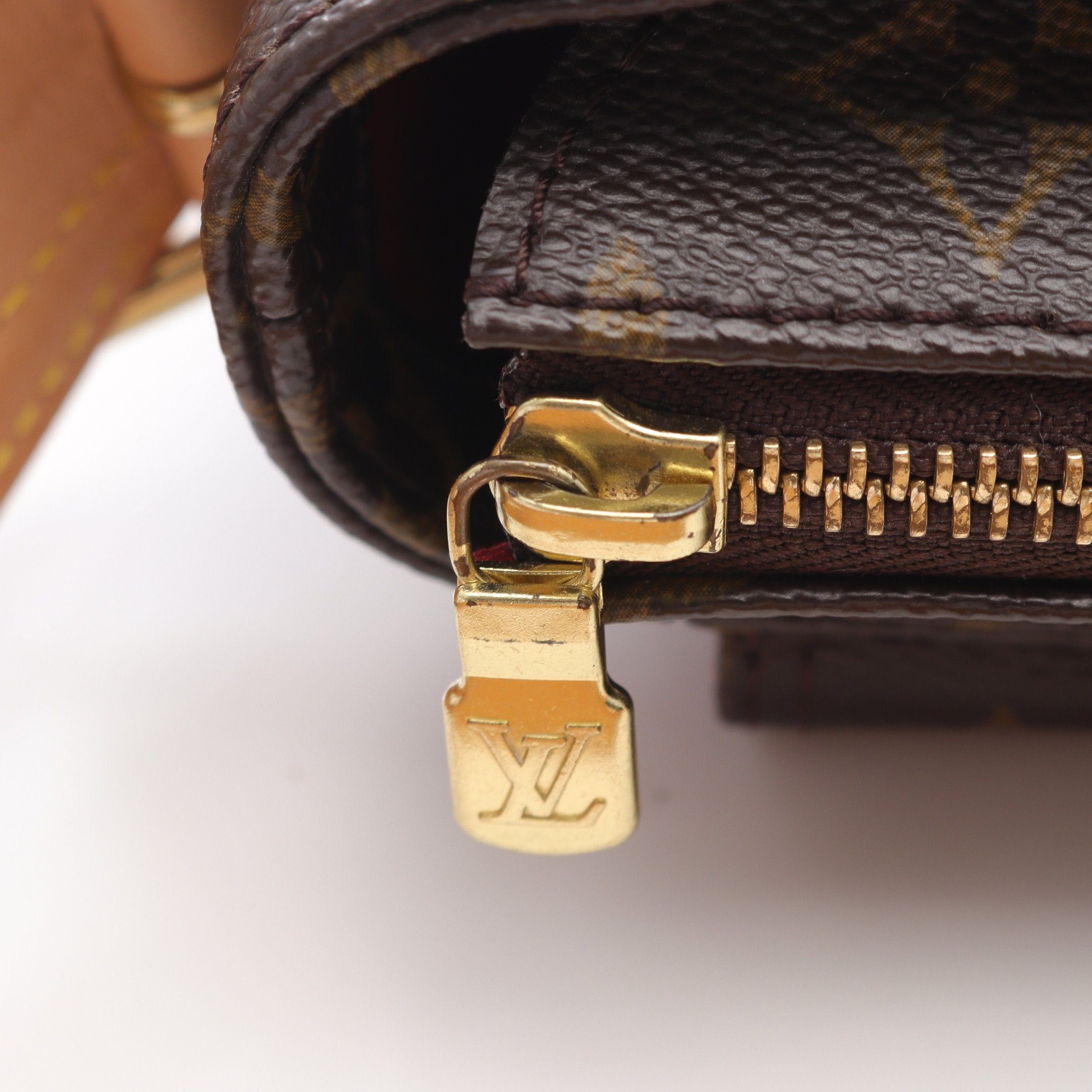 Louis Vuitton Louis Vuitton Vivacite Gm Monogram Shoulder Bag Leather Brown Size ONE SIZE - 12 Thumbnail