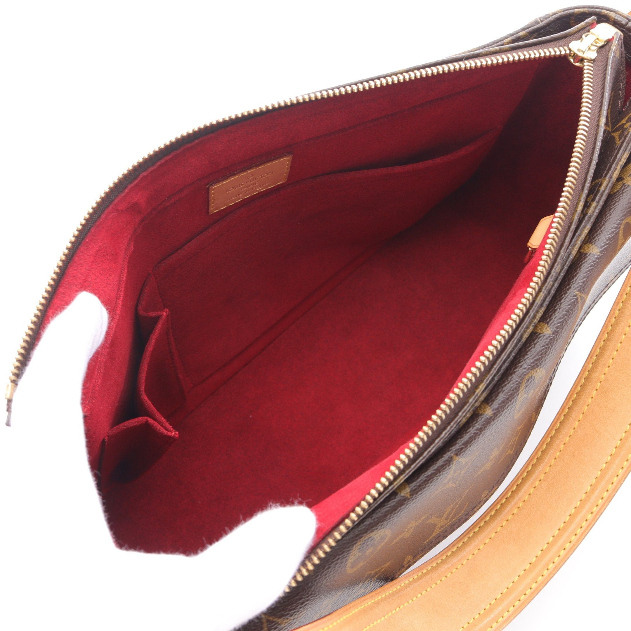 Louis Vuitton Louis Vuitton Vivacite Gm Monogram Shoulder Bag Leather Brown Size ONE SIZE - 3 Thumbnail