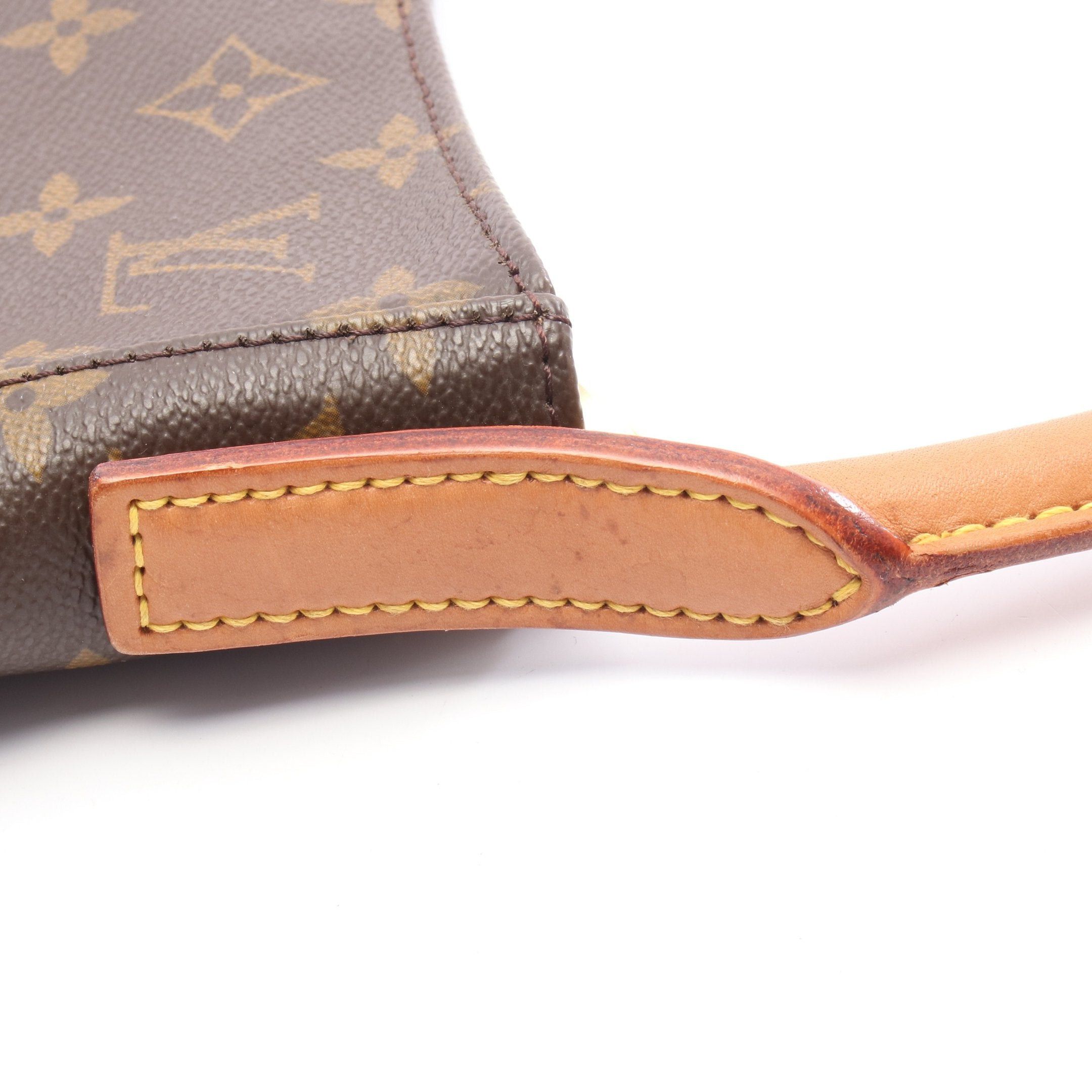Louis Vuitton Louis Vuitton Looping Gm Monogram Shoulder Bag Leather Brown Size ONE SIZE - 8 Thumbnail
