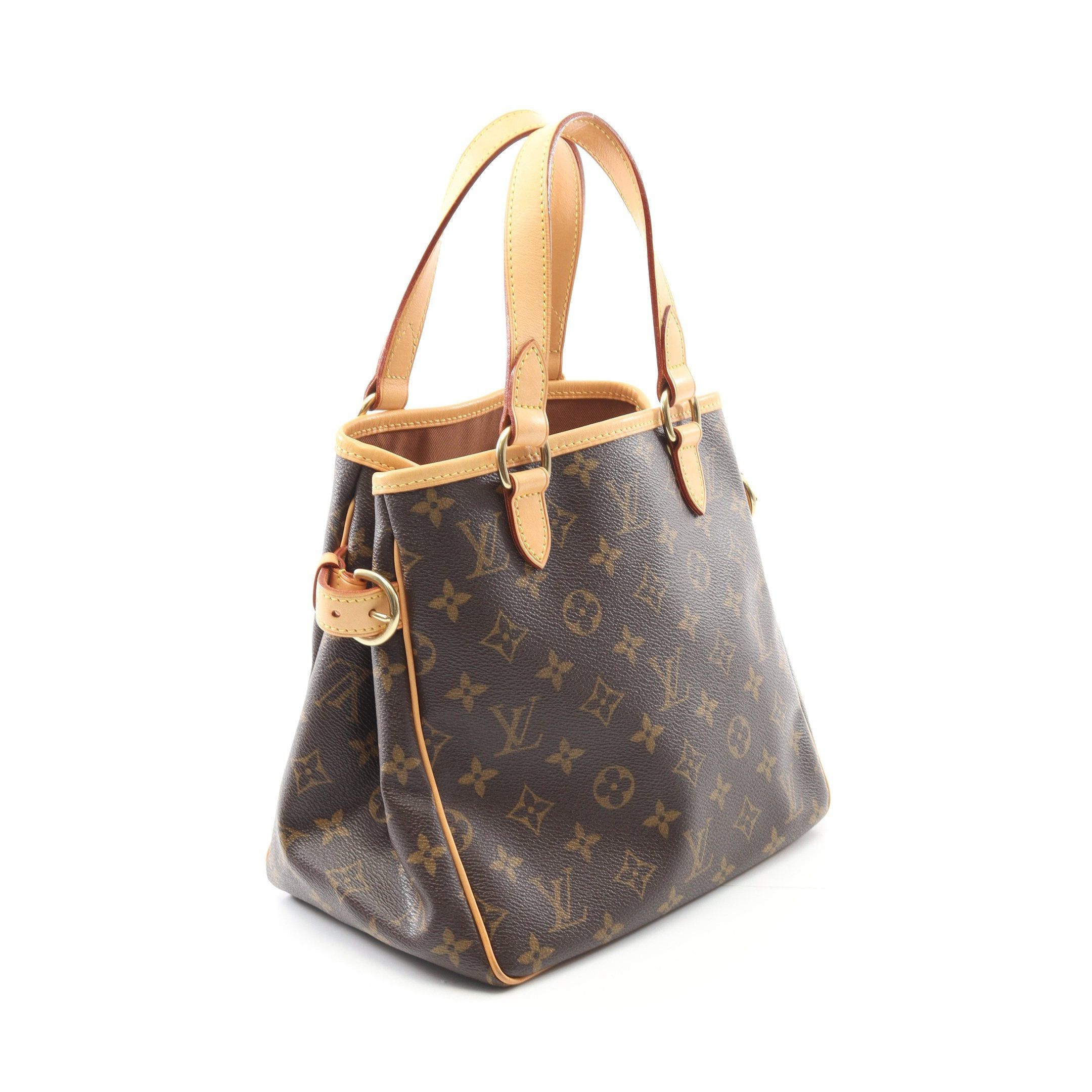 Louis Vuitton Louis Vuitton Batignolles Monogram Handbag Leather Brown Size ONE SIZE - 2 Thumbnail